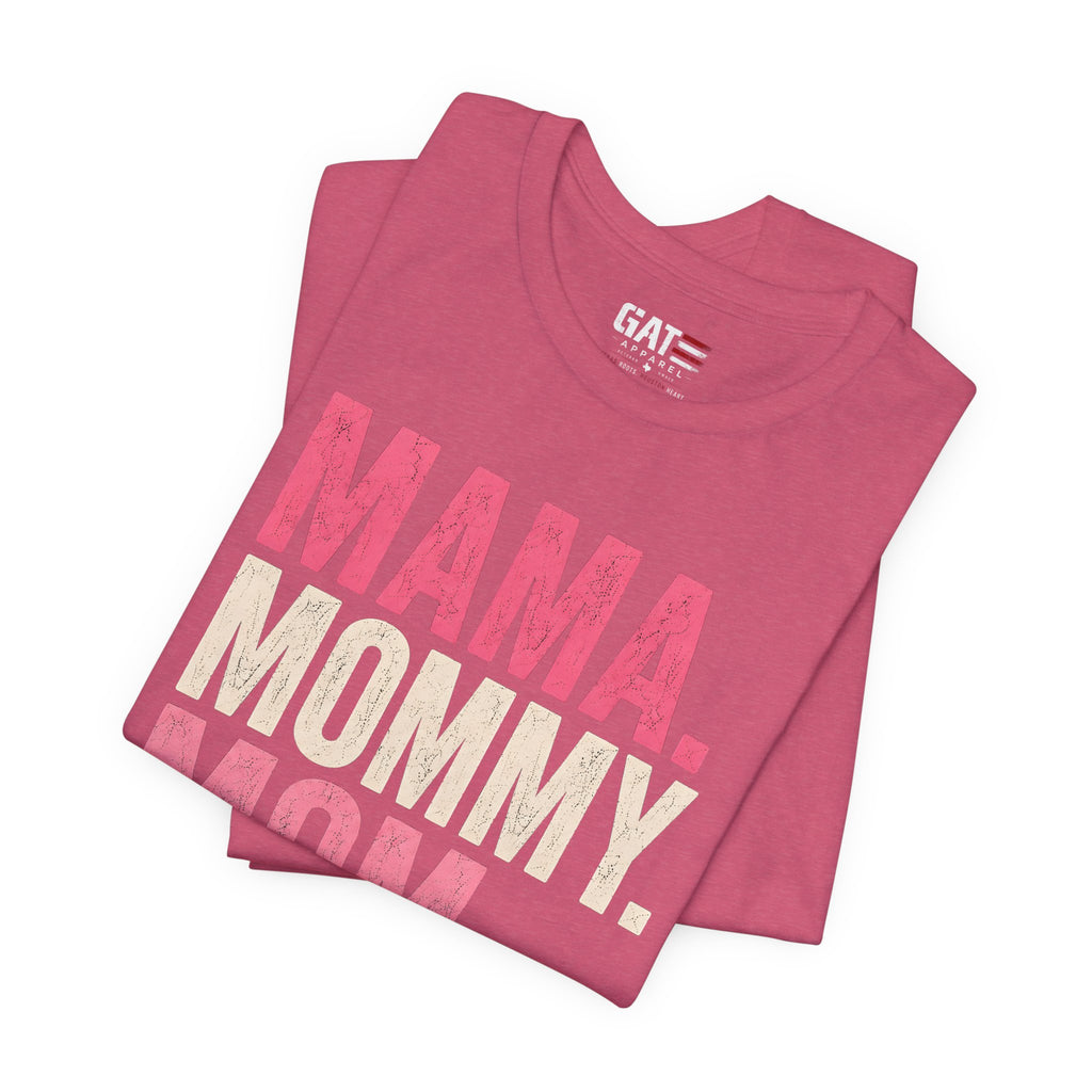 Mama Mommy Mom Bruh Shirt, Funny Mom Life Tee, Trendy Mother Graphic T Shirt, Gen Alpha Mom Gift, Cute Mother's Day Shirt