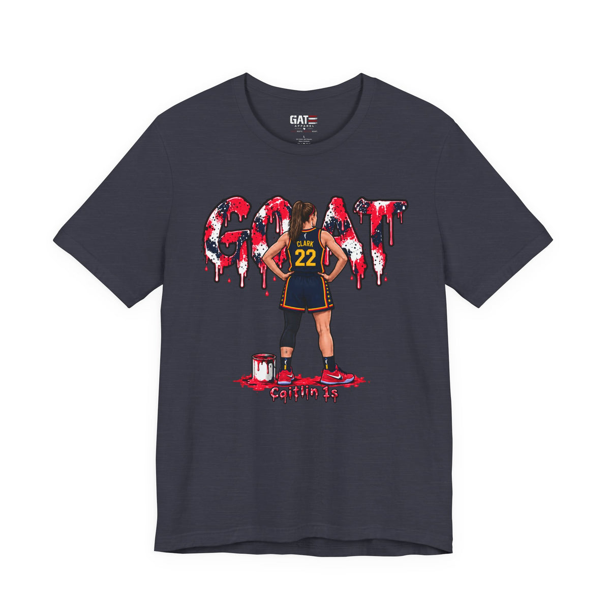 Caitlin Clark Caitlin 1s GOAT Sneaker Shirt | Fever Tee