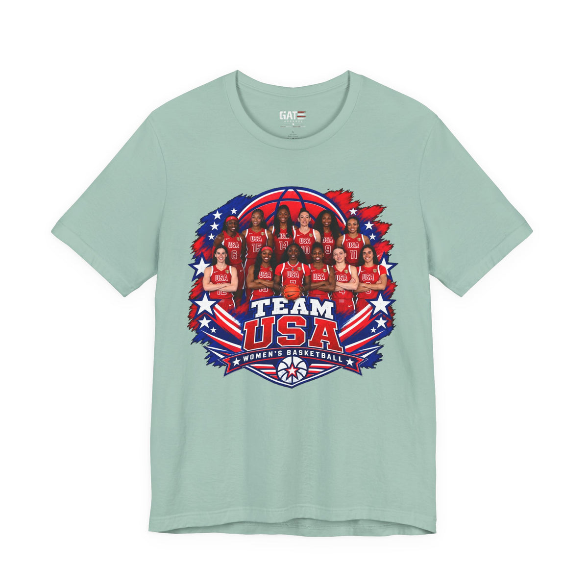Team USA Women's Basketball Shirt | FIBA Tee 2026 Design 2