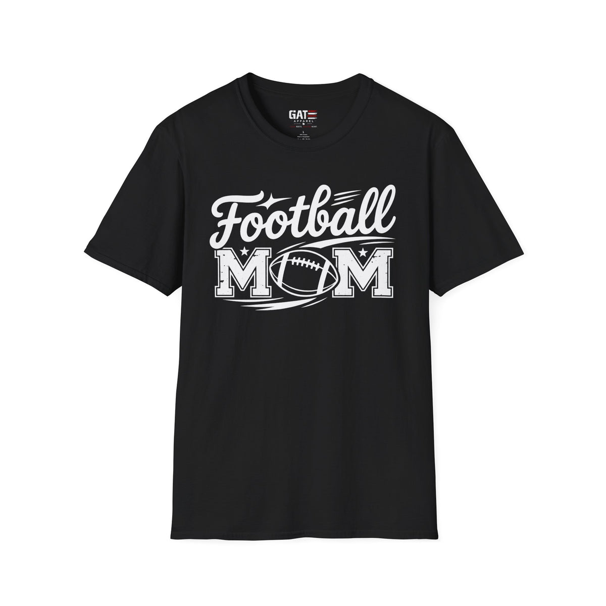 Personalized Football Mom Shirt | Name & Number Tee Style 7