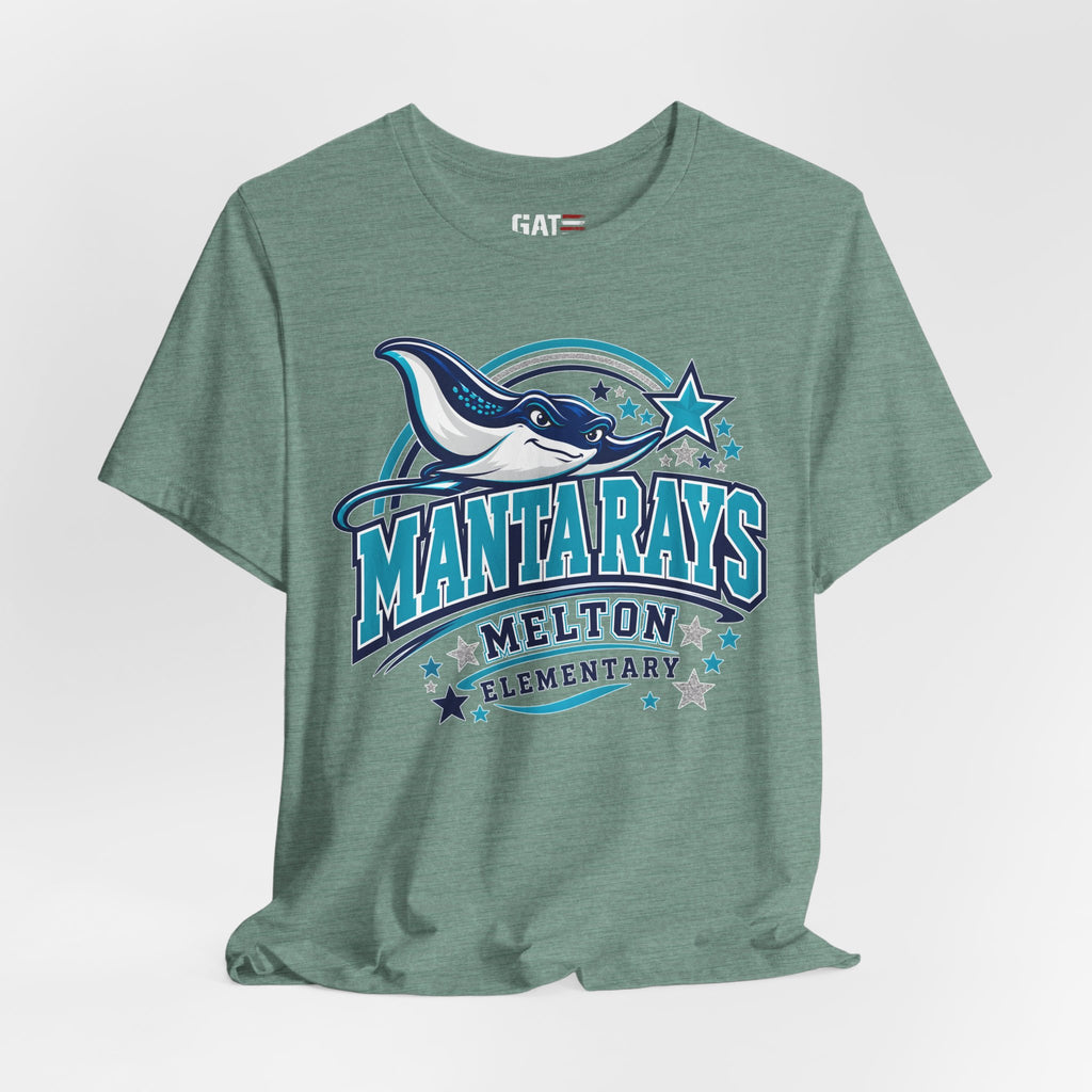 Melton Manta Rays Elementary T-Shirt — School Spirit