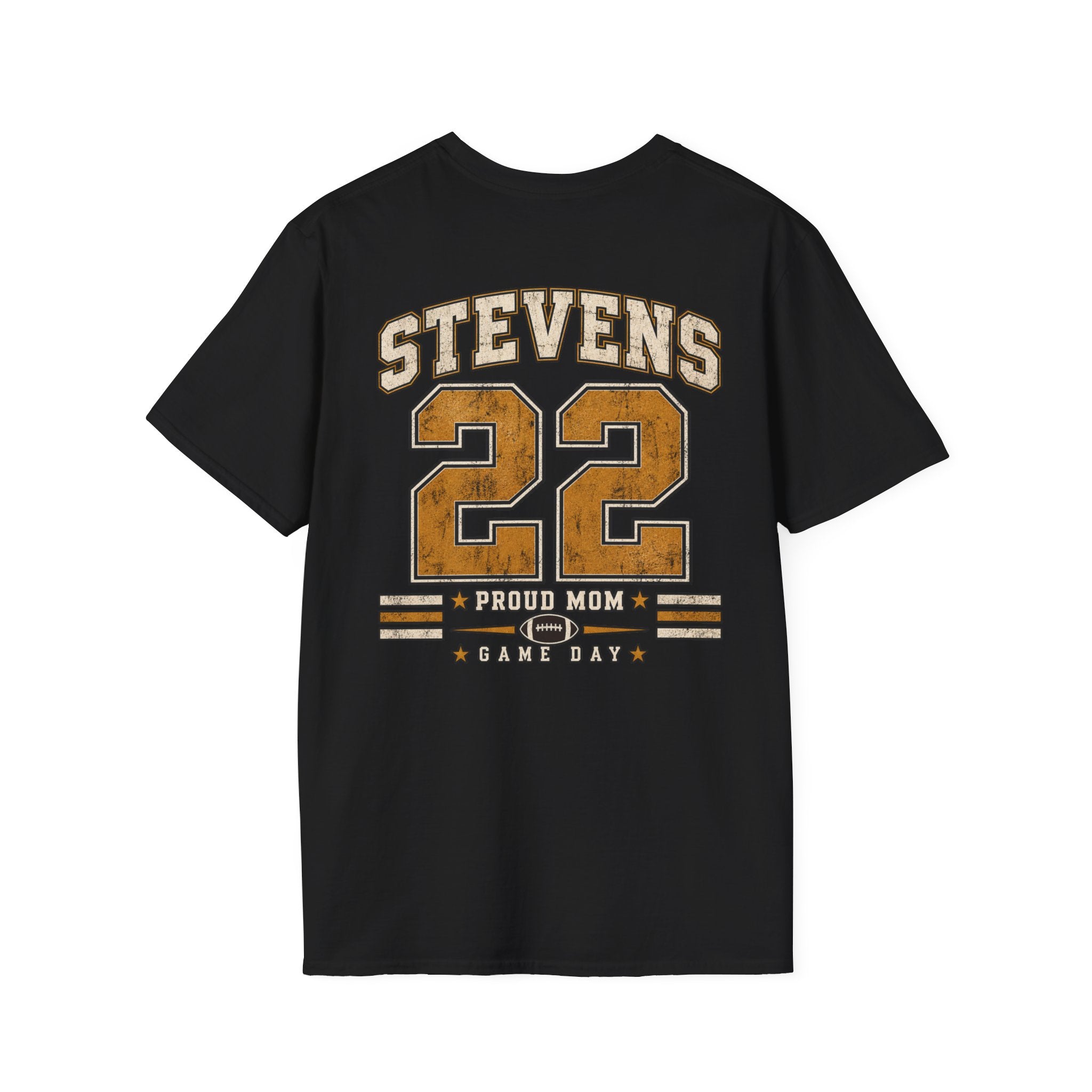 Football Mom Personalized Shirt Custom Player Name Number Game Day Tee