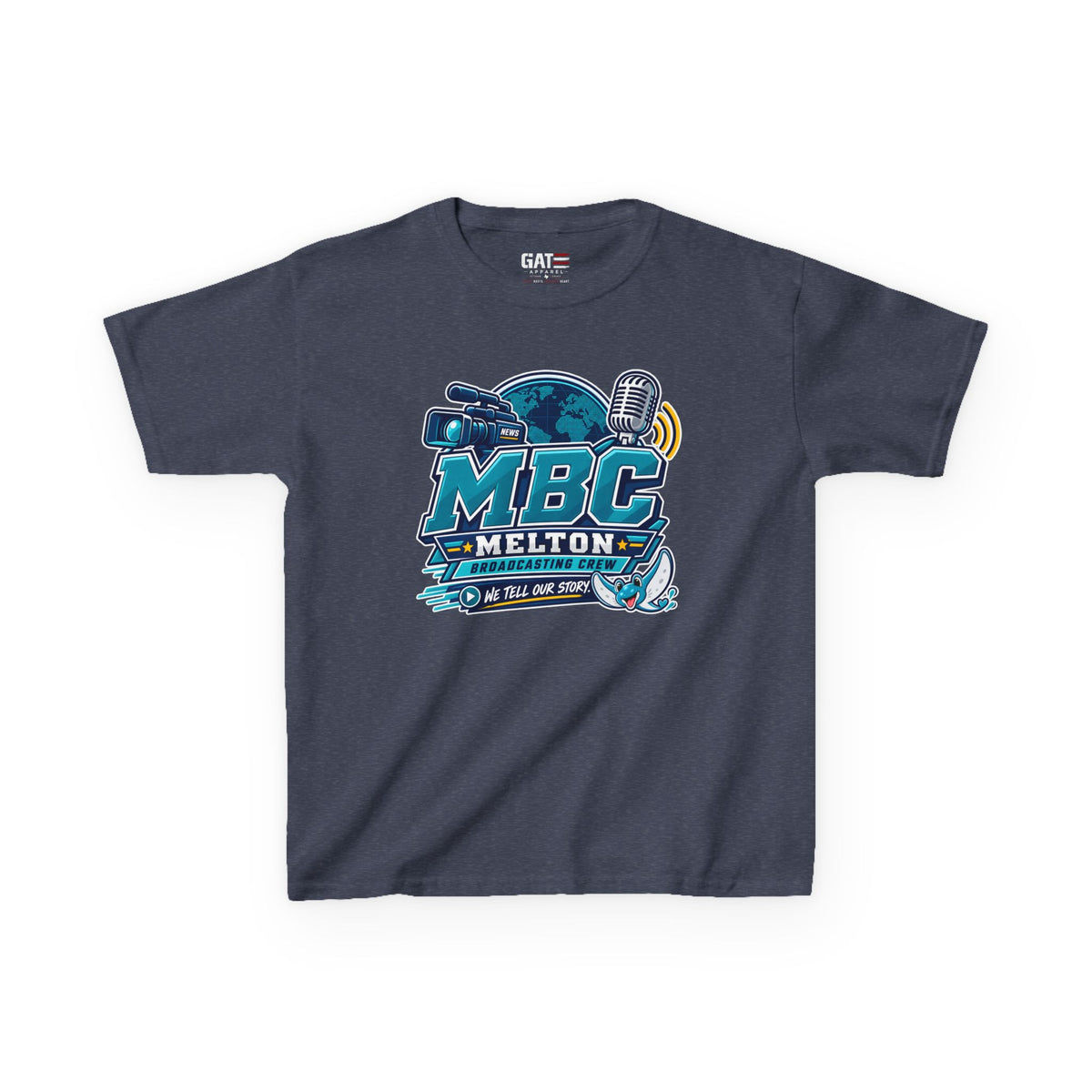 Melton Elementary Broadcasting Crew Kids Shirt