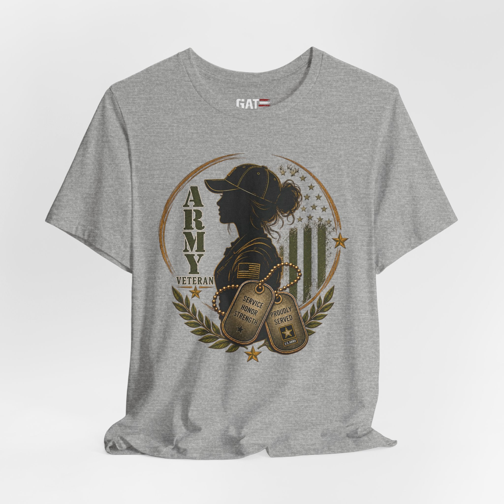 Female Vet Army Veteran Women’s Tee