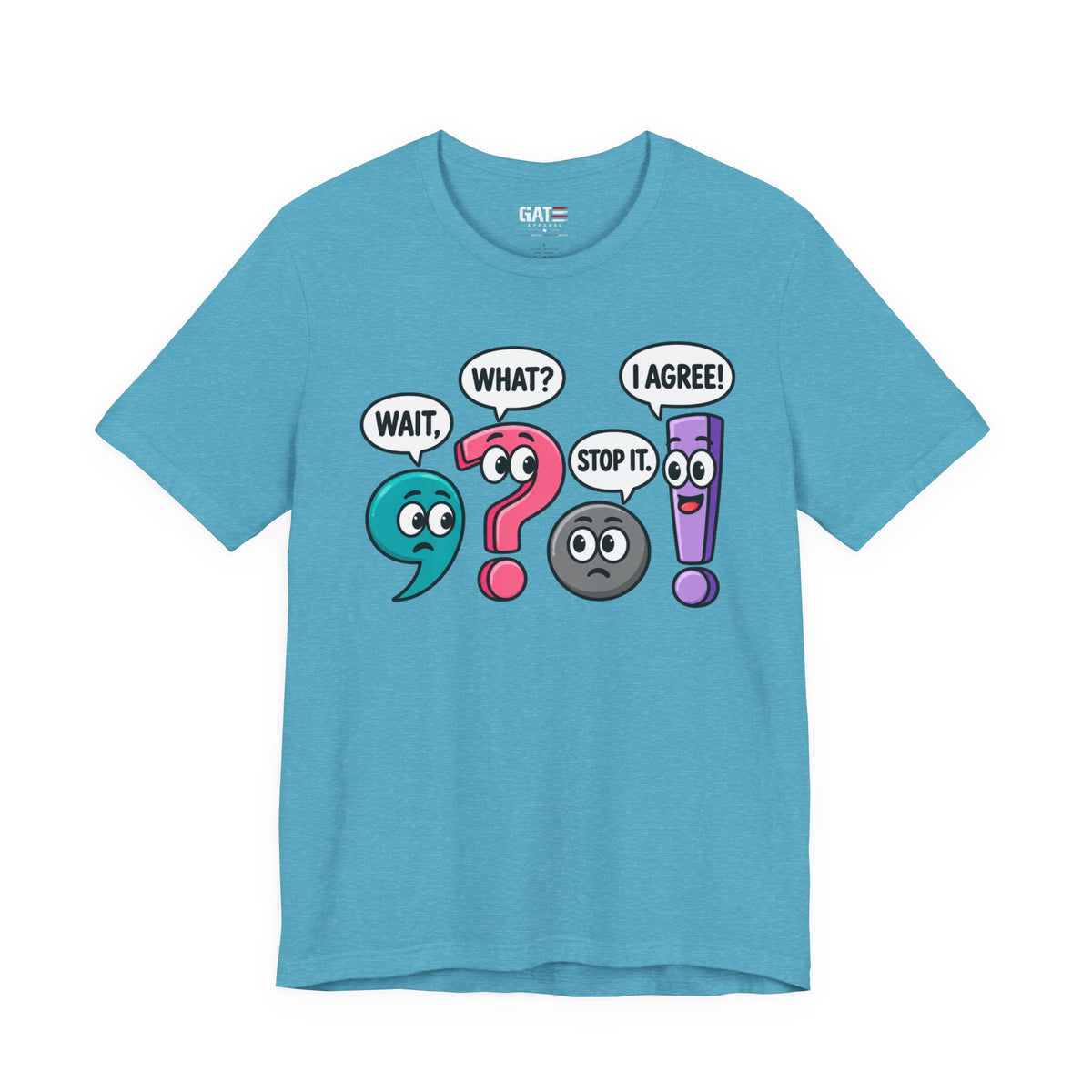 Punctuation Teacher Shirt | Funny Grammar Classroom Tee