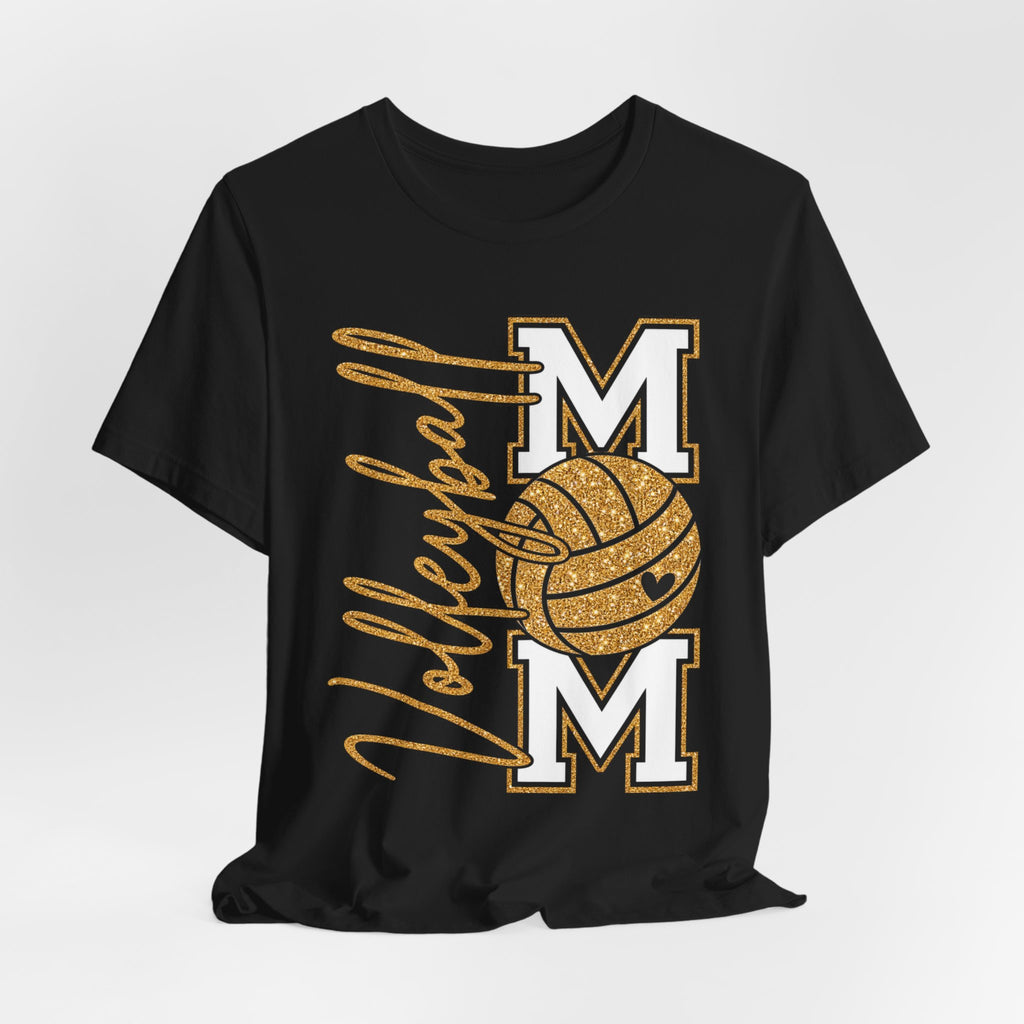 Volleyball Mom T‑Shirt –  (Custom Photo, Name, & Number)