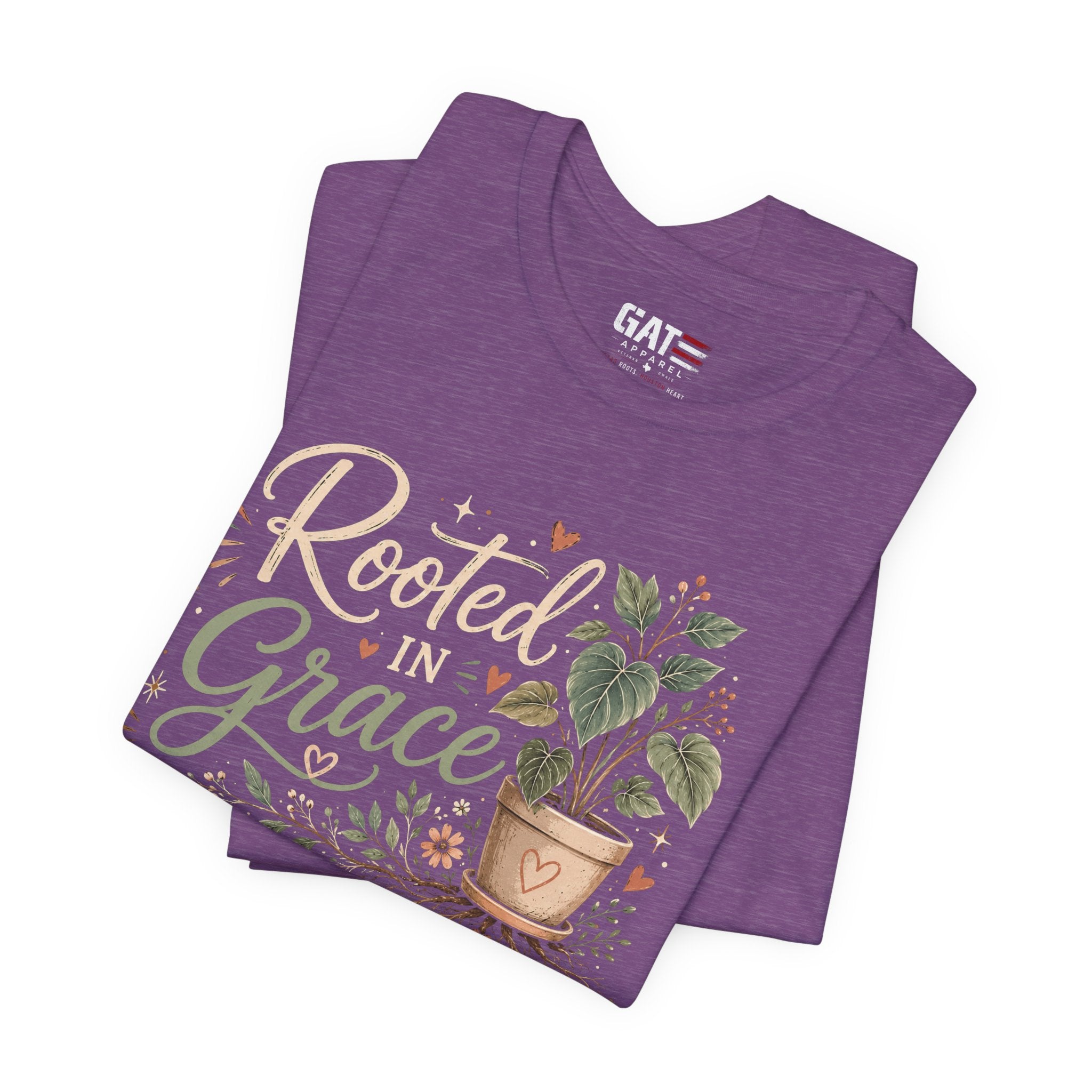 Christian Plant Lover Shirt for Women, Faith Based Gardening Tee, Houseplant Graphic Shirt, Botanical Christian Gift, Plant Mom Apparel