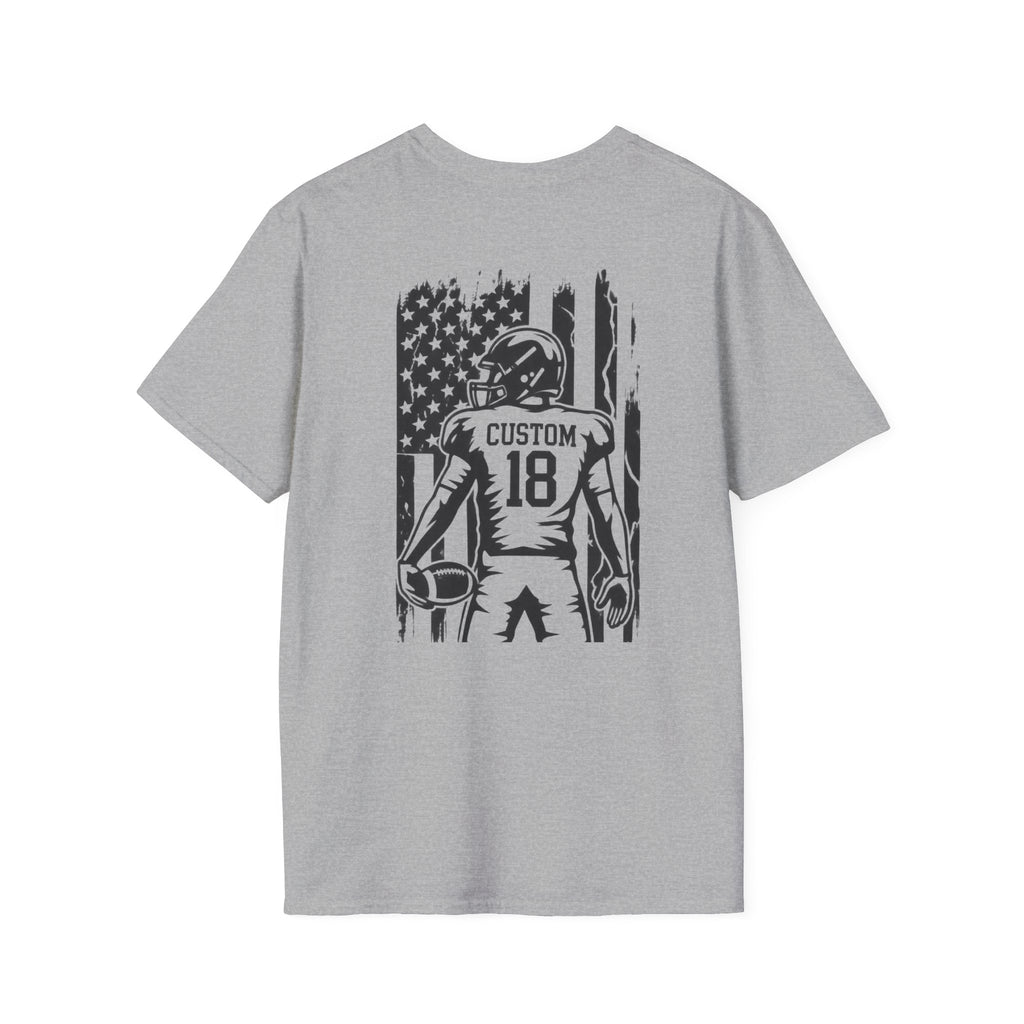 Personalized Football Mom Player Shirt | Custom Name & Number