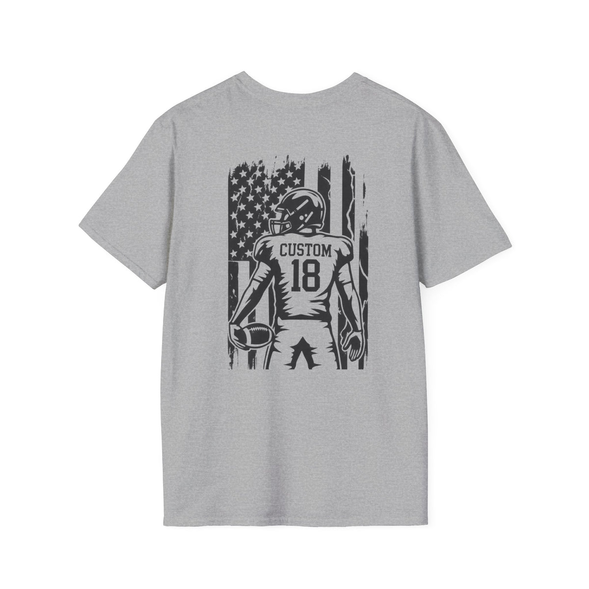 Personalized Football Mom Player Shirt | Custom Name & Number