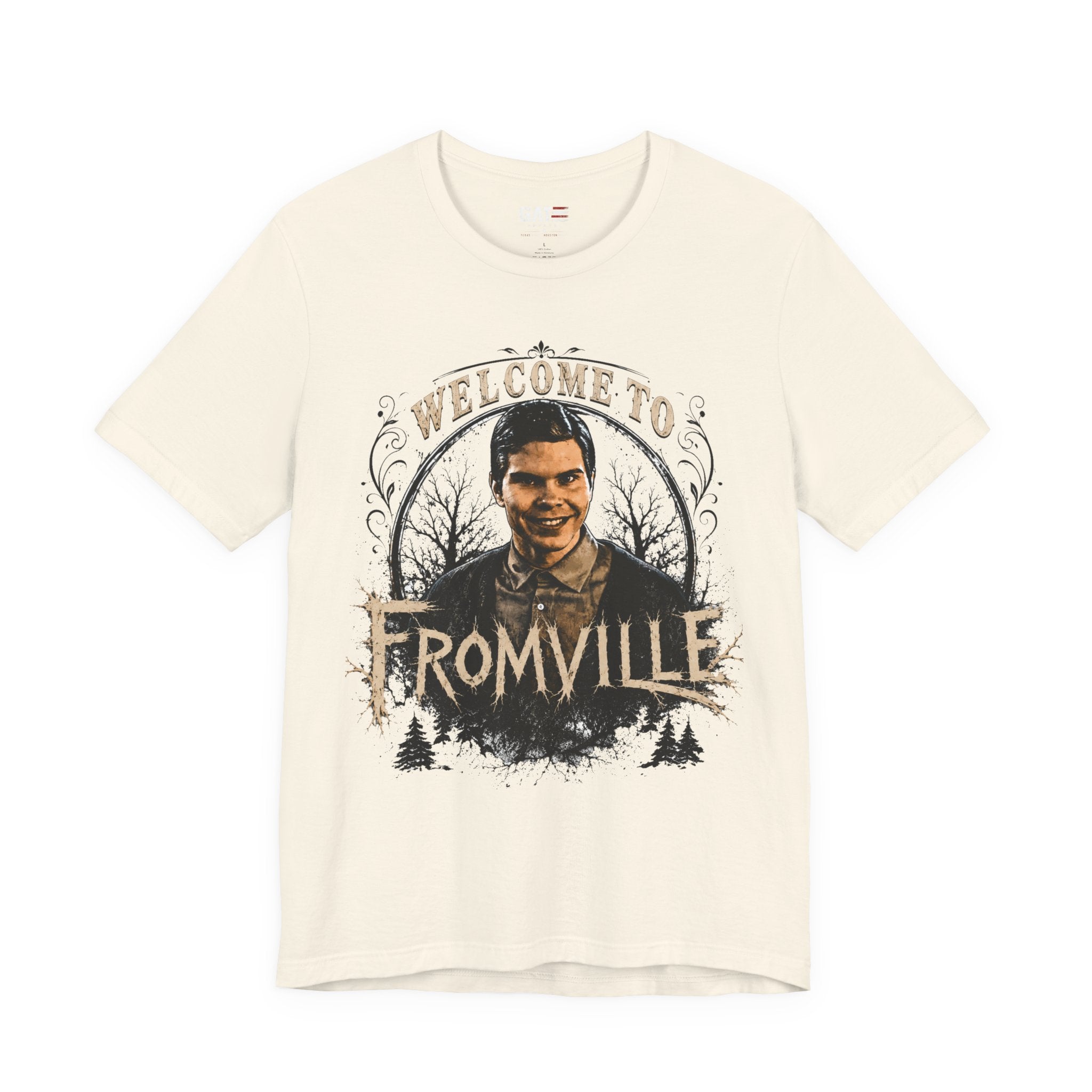 Welcome to Fromville Horror Tee| Smiley Shirt