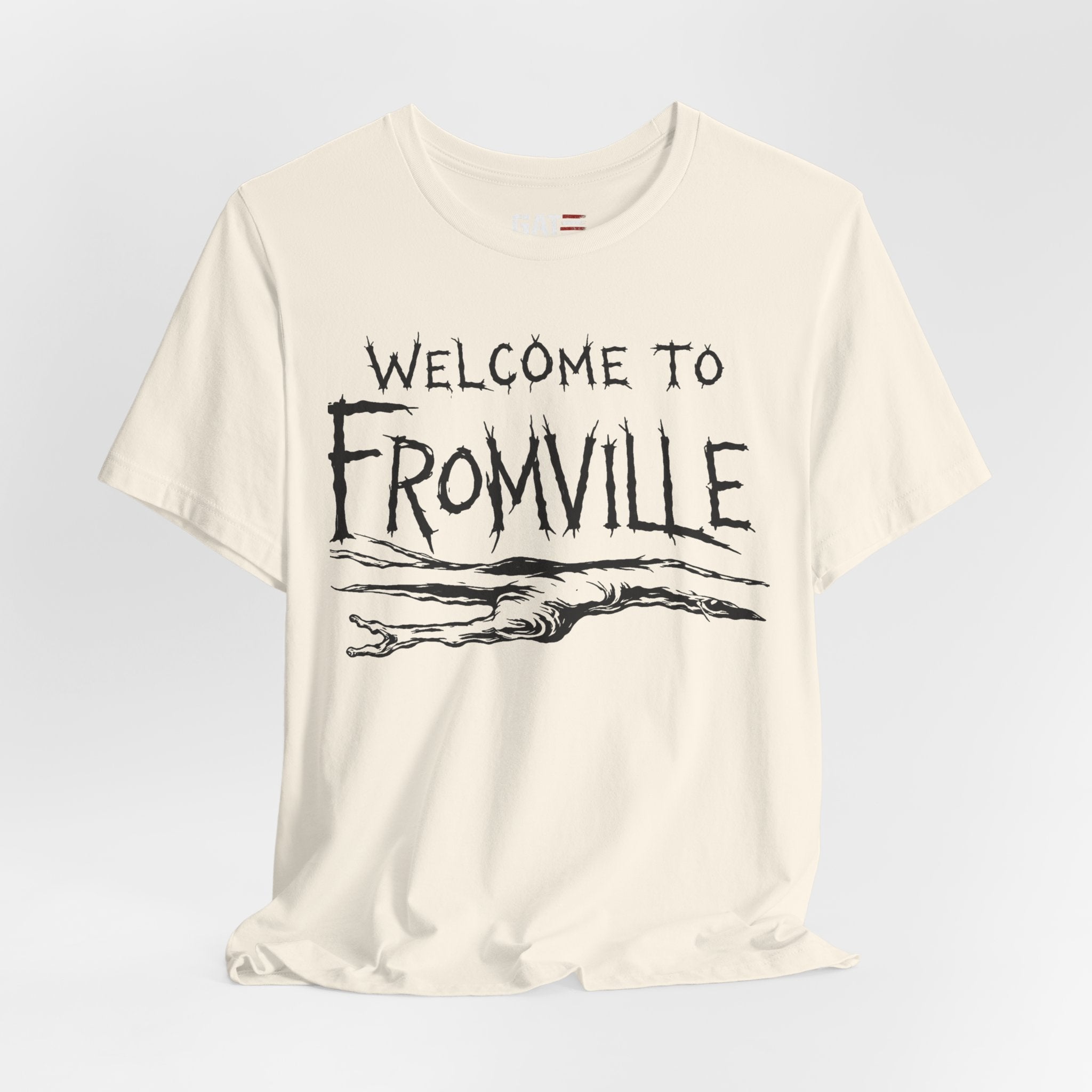 Welcome to Fromville T-Shirt —  Horror Town Graphic Tee