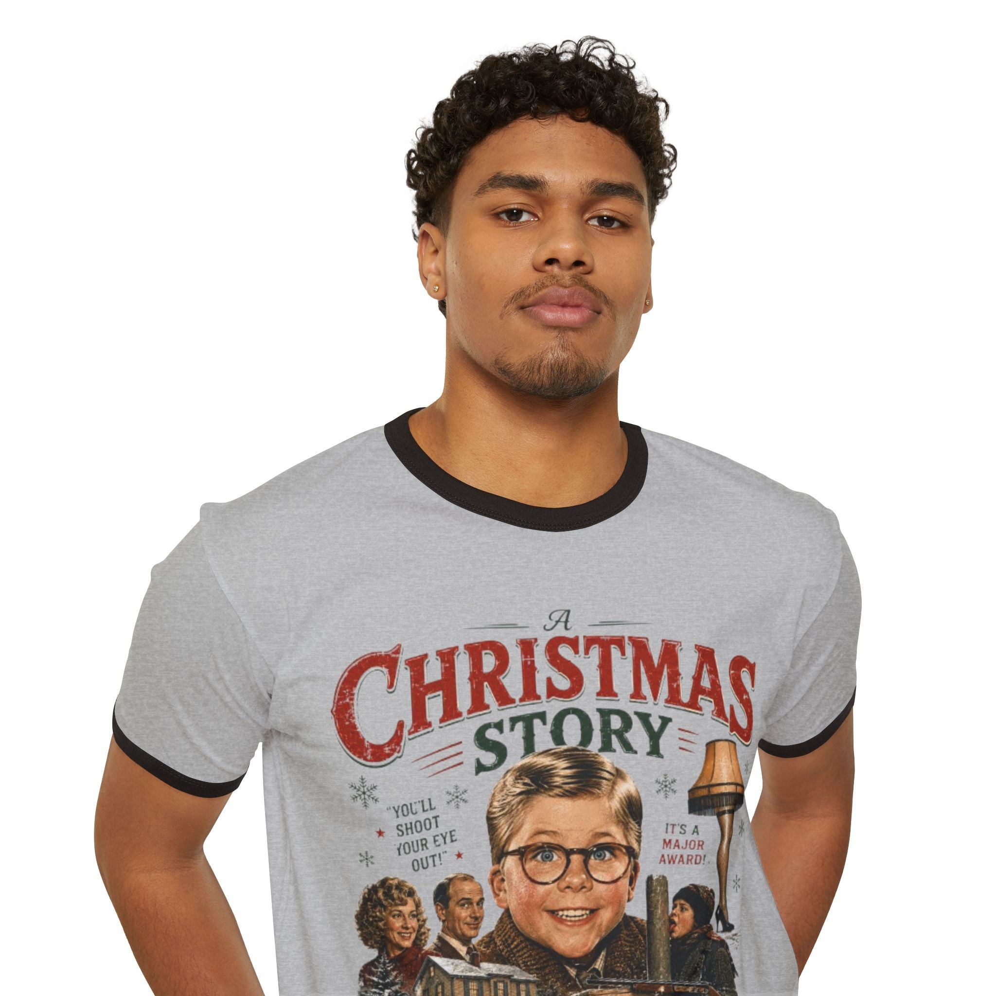 A Christmas Story Ringer T-Shirt — Retro Holiday Movie Tee