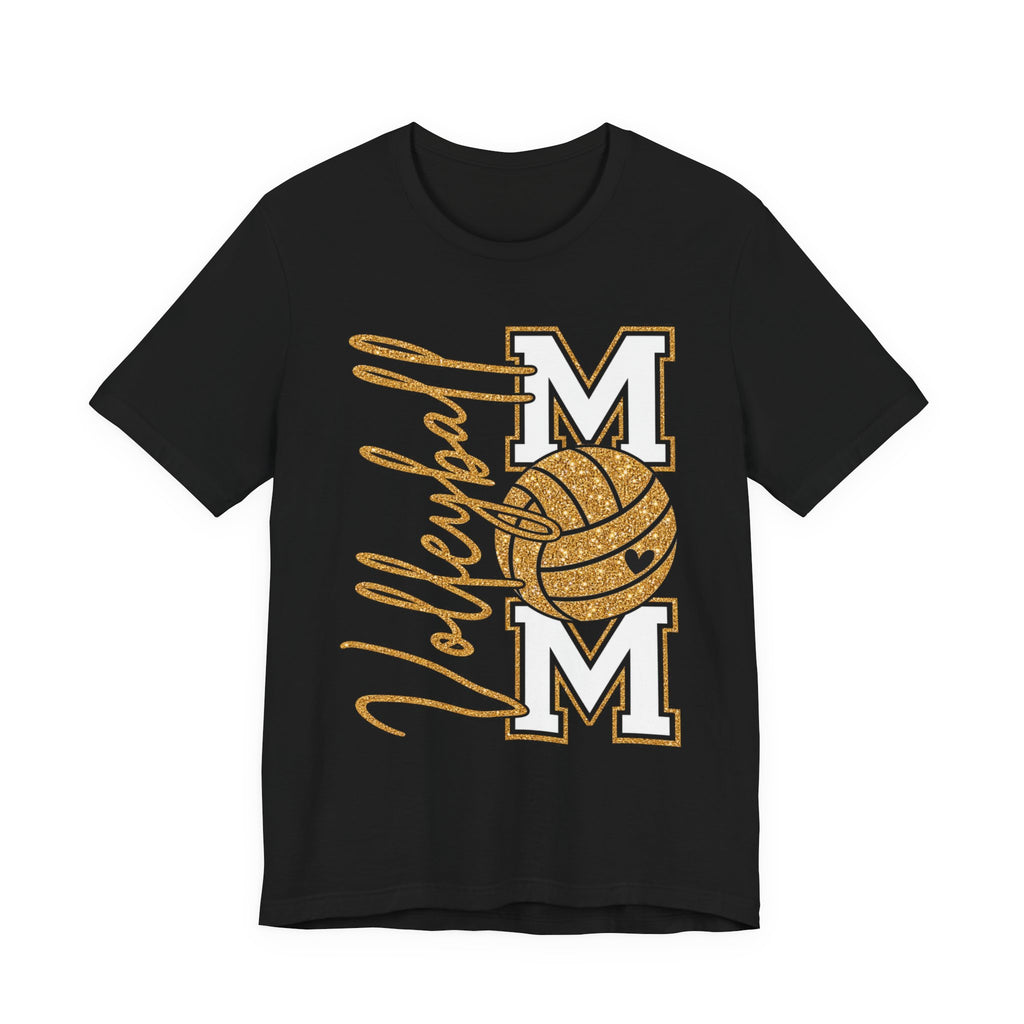 Volleyball Mom T‑Shirt Premium Bella Canvas – "Senior Mom" The Final Serve (Custom Name & Number)