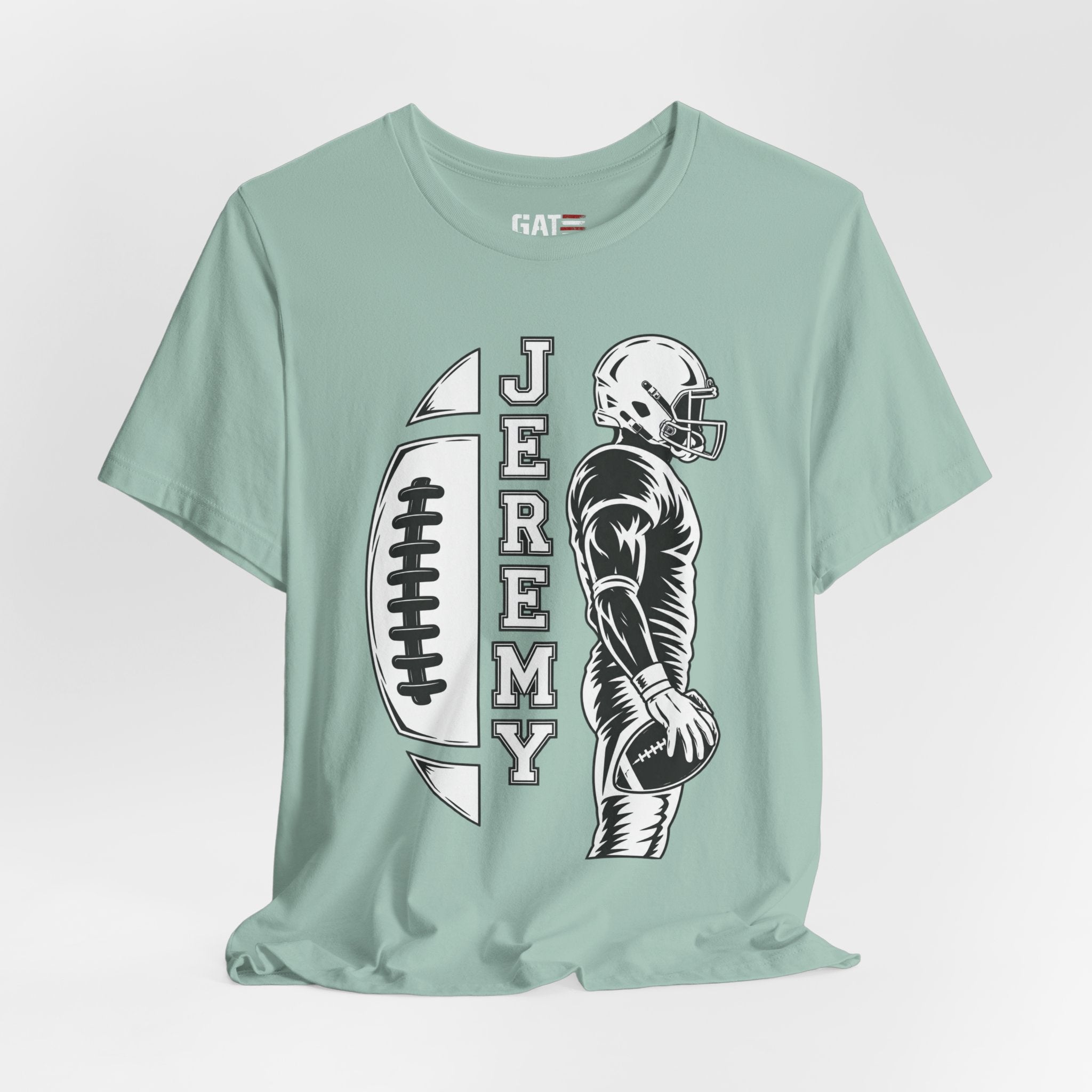 Football Mom Personalized Shirt Custom Player Name Number Game Day Tee