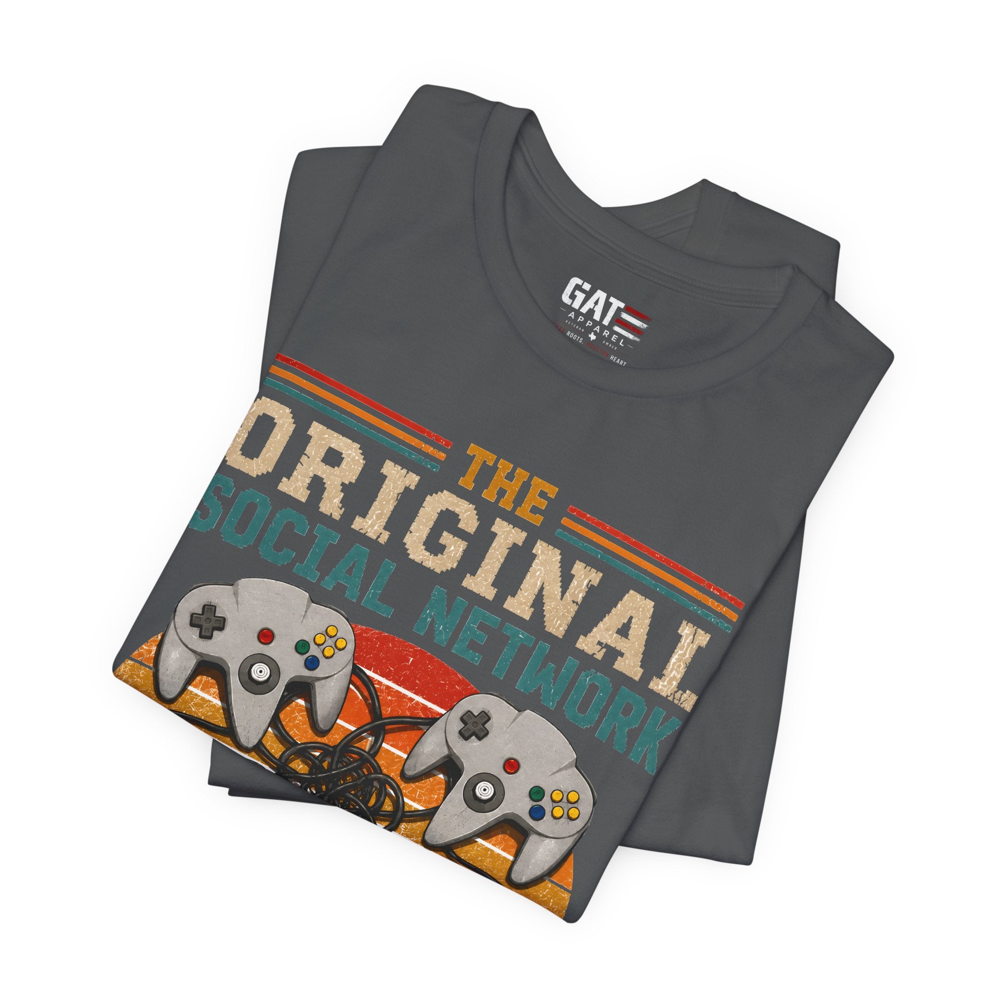 Original Social Network Shirt, Retro Gamer Shirt, N64 Inspired Gaming Tee, 90s Gamer Gift, Vintage Video Game Shirt