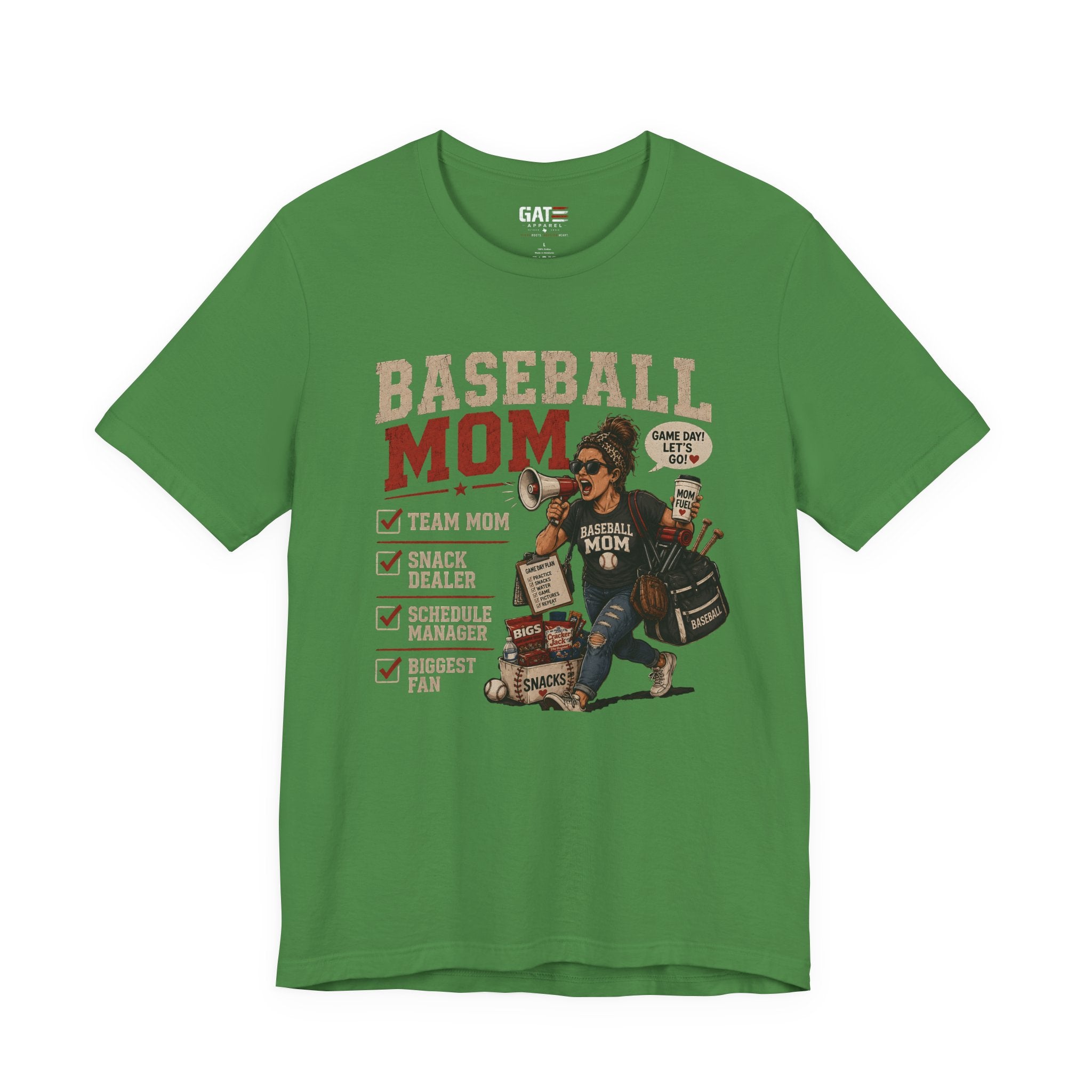 Baseball Mom Shirt, Baseball Mom Gift, Team Mom Shirt, Sports Mom Tee, Game Day Mom Shirt, Baseball Mama Shirt, Snack Dealer, Biggest Fan