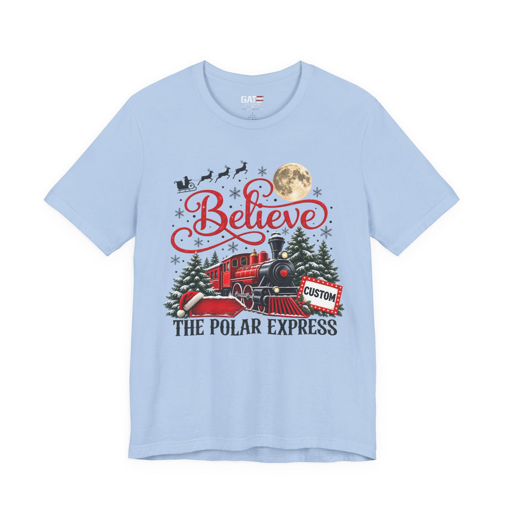 Personalized Polar Express Shirt - product mockup view 12
