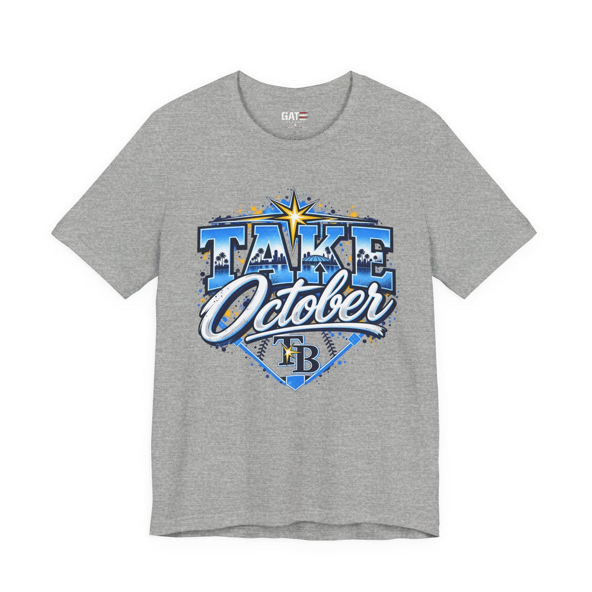 Tampa Bay Rays Take October Baseball Fan Tee
