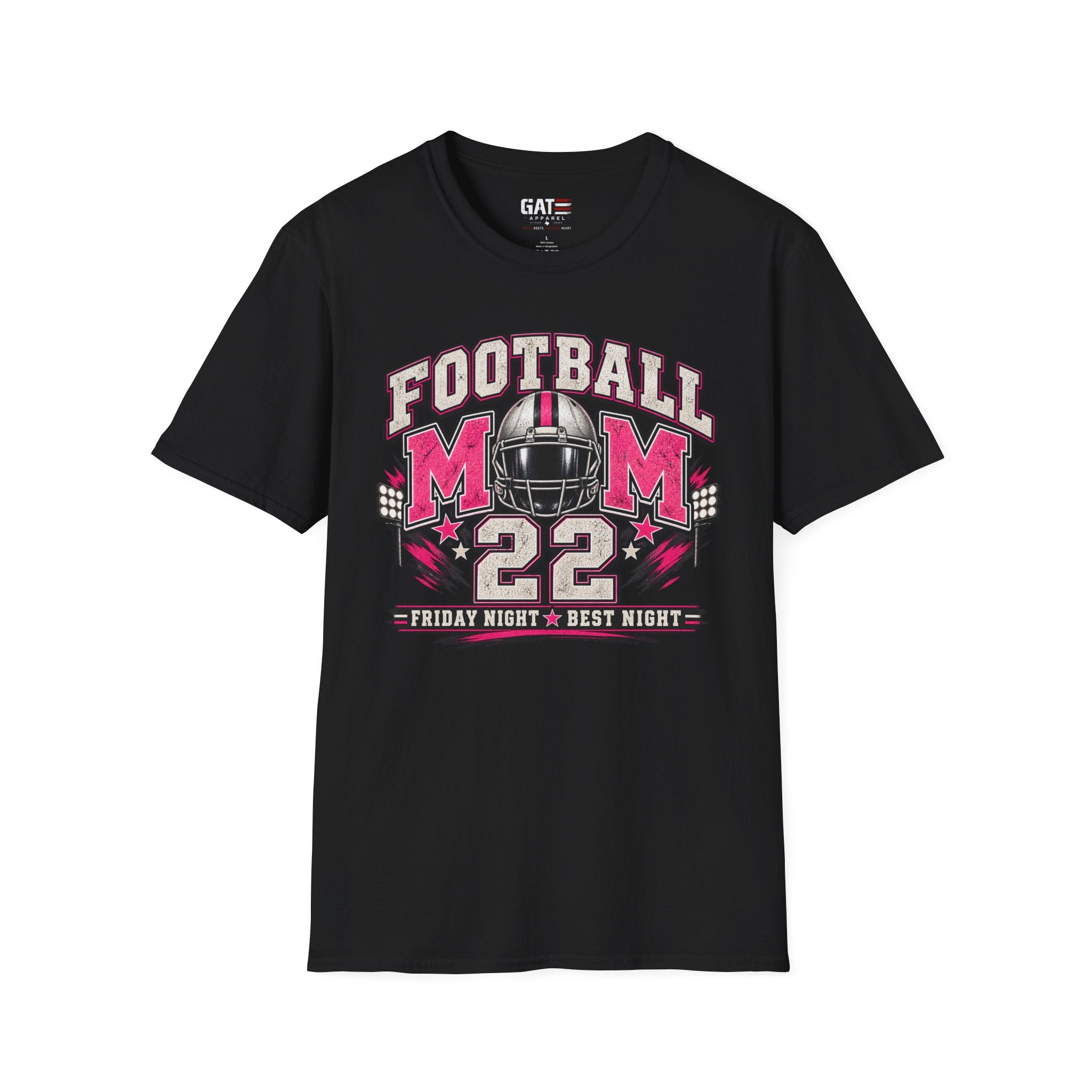 Football Mom Personalized Shirt Custom Player Name Number Game Day Tee
