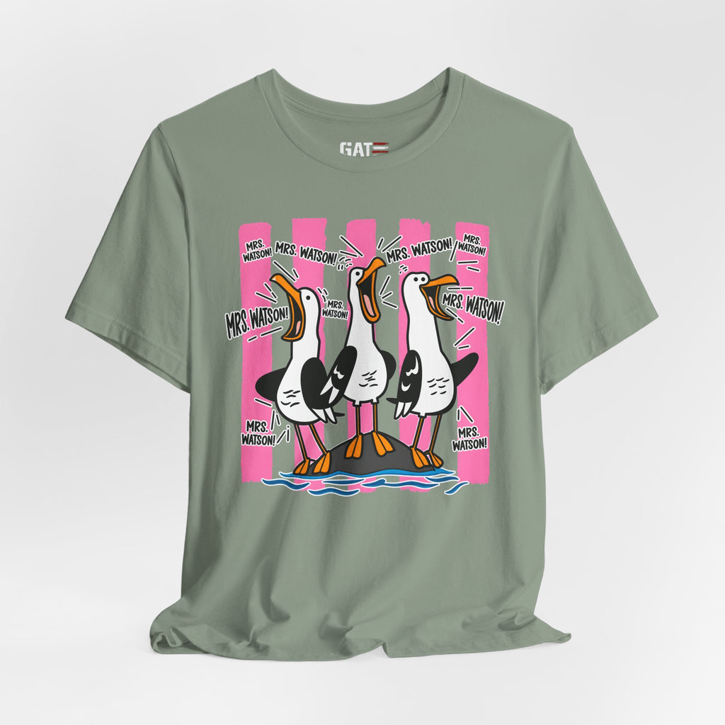 Mine Mine Mine Custom Teacher Shirt – Personalized Seagull Tee