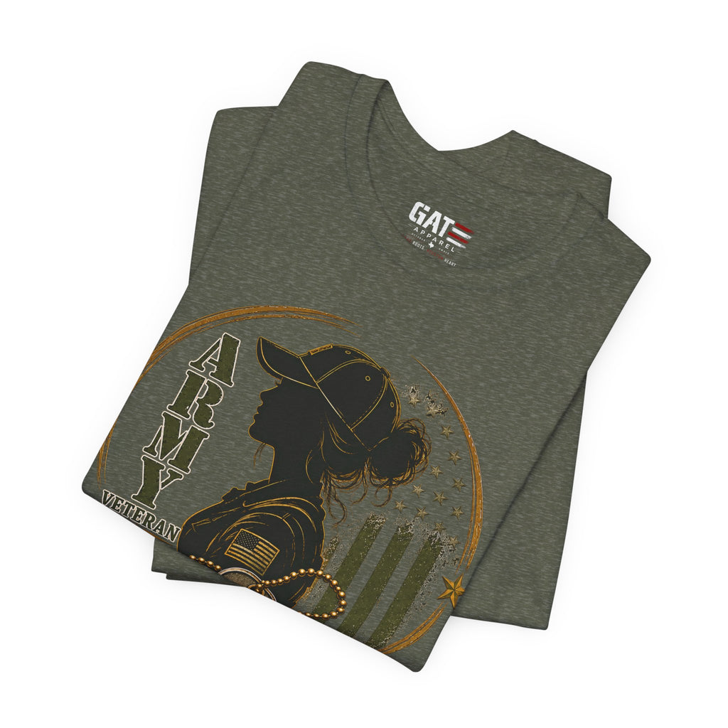 Female Vet Army Veteran Women’s Tee
