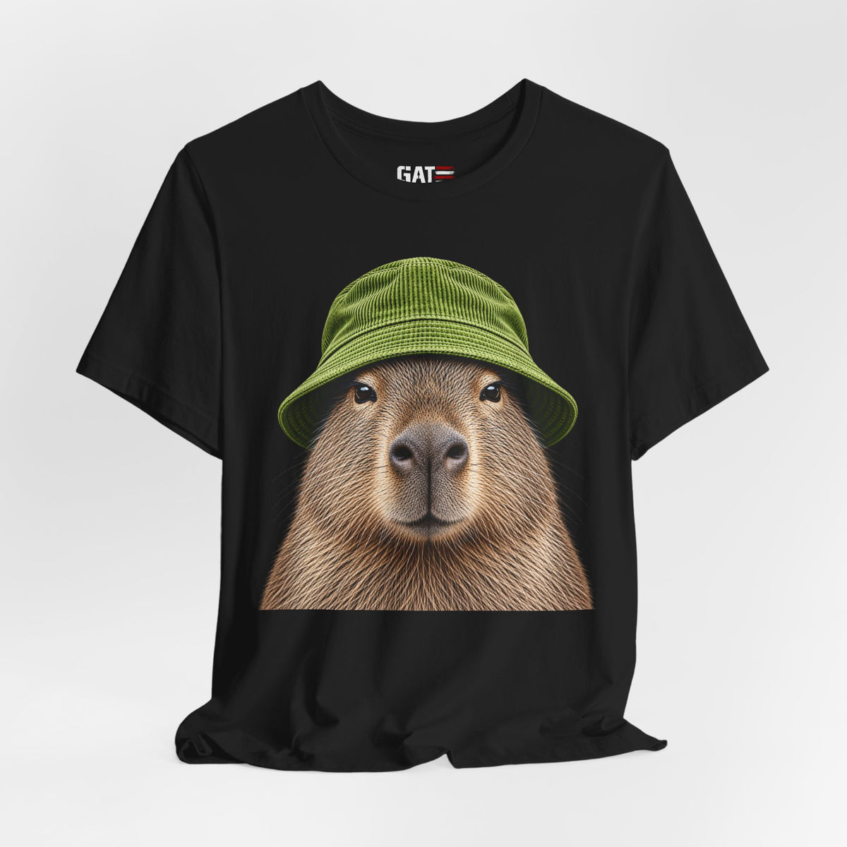 Capybara wearing a beanie graphic T-shirt - alternate product photo 17