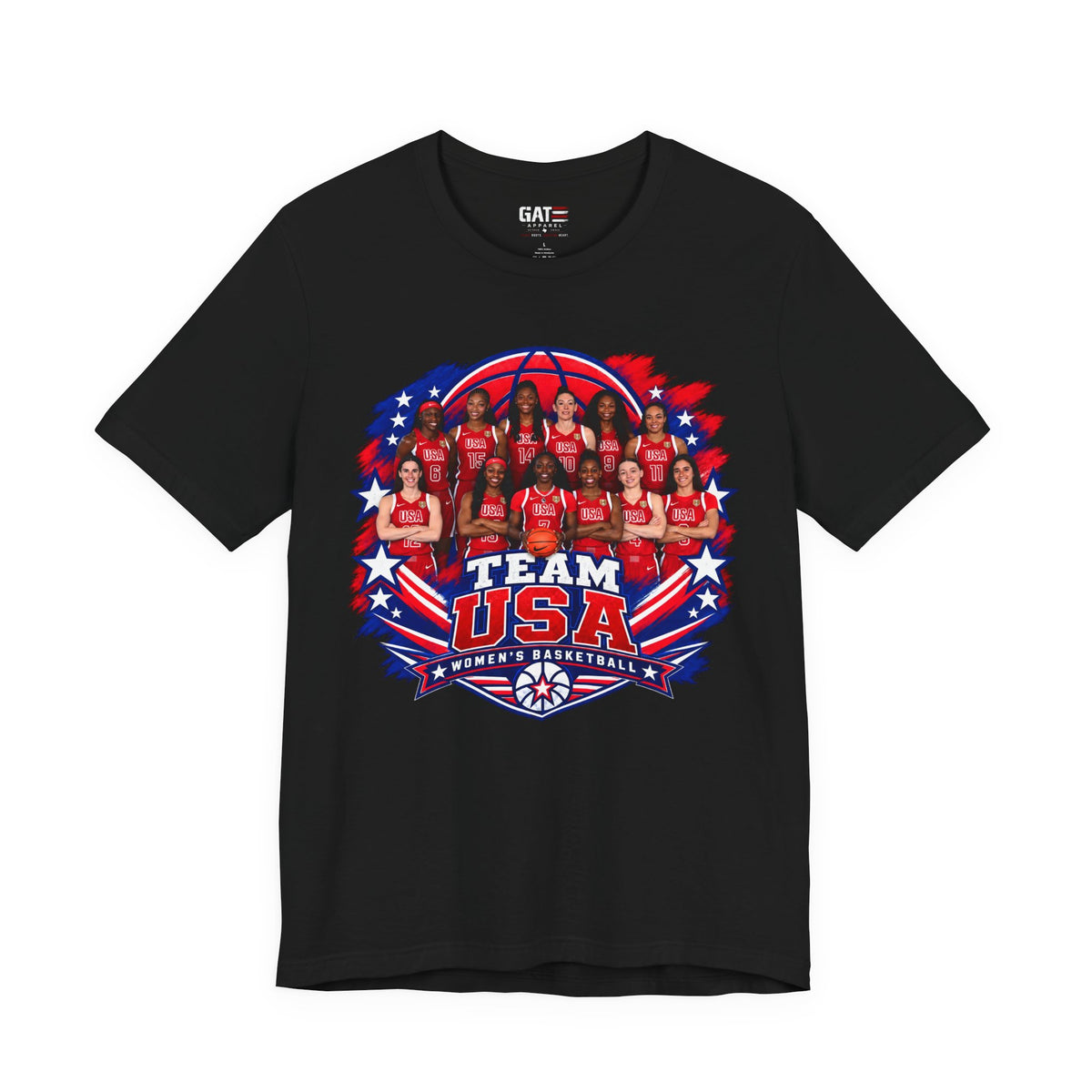 Team USA Women's Basketball Shirt | FIBA Tee 2026 Design 2