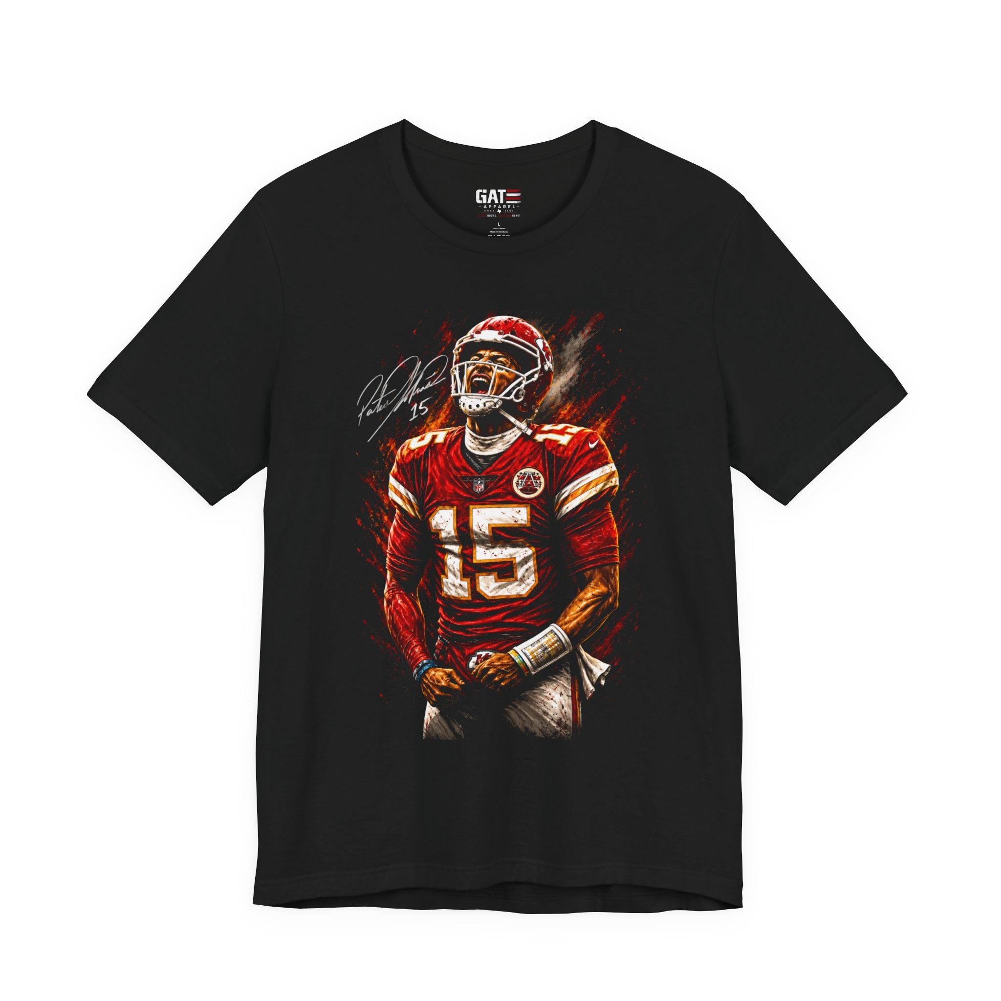 Patrick Mahomes Football T-Shirt| Chiefs