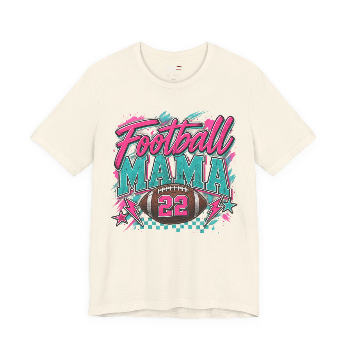 Personalized Football Mom Shirt | Custom Player Name & Number Game Day Tee