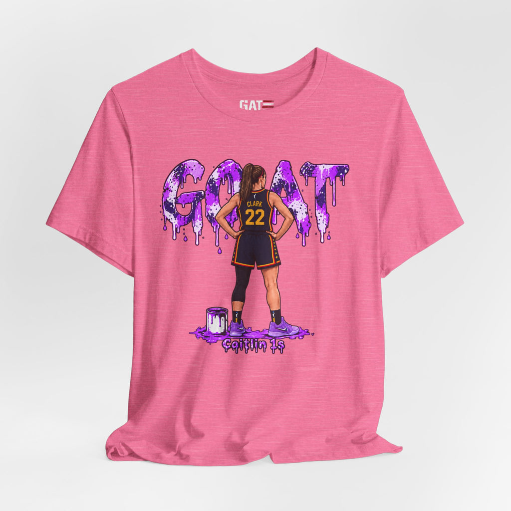 Caitlin Clark Caitlin 1s GOAT Purple Fade Sneaker Shirt