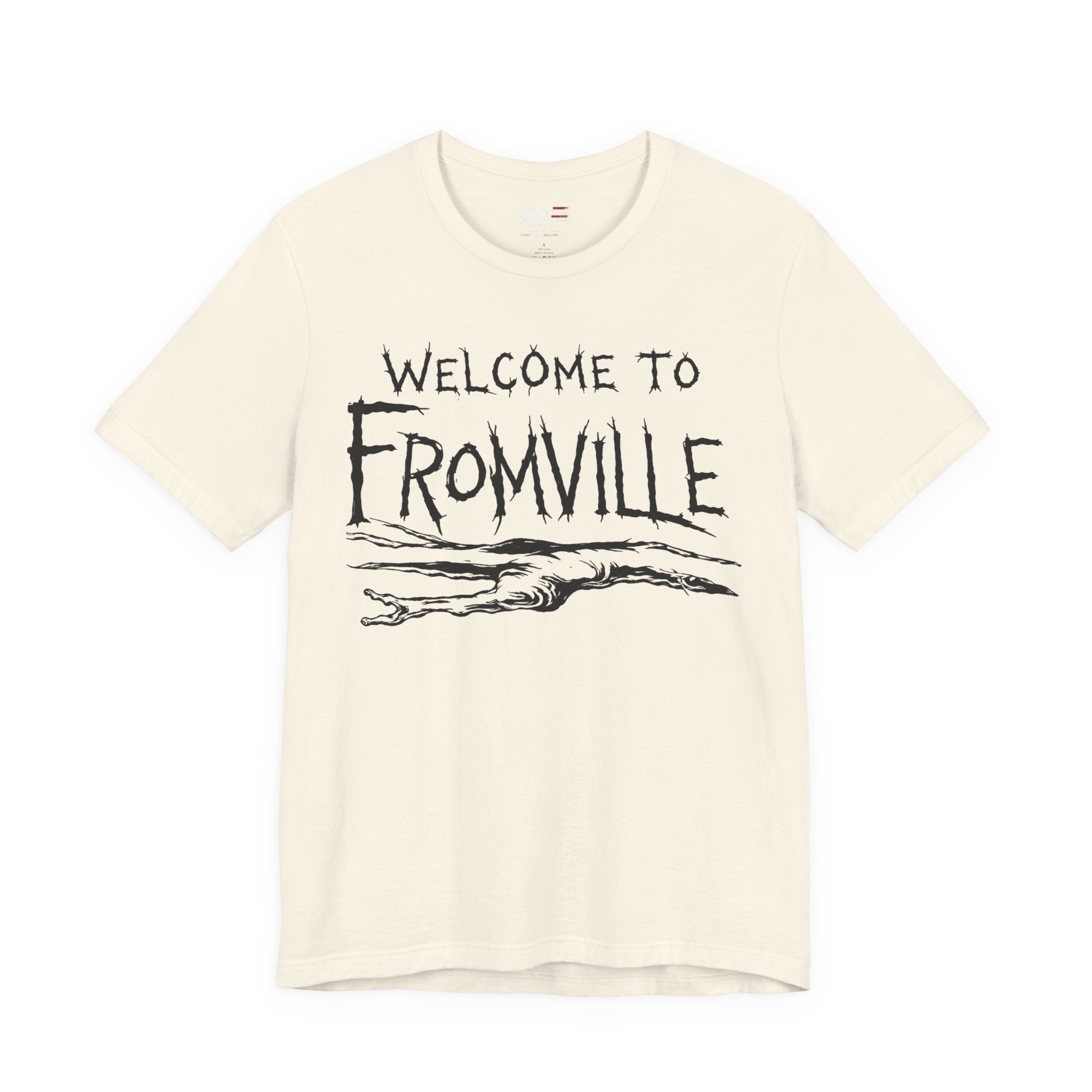 Welcome to Fromville T-Shirt —  Horror Town Graphic Tee