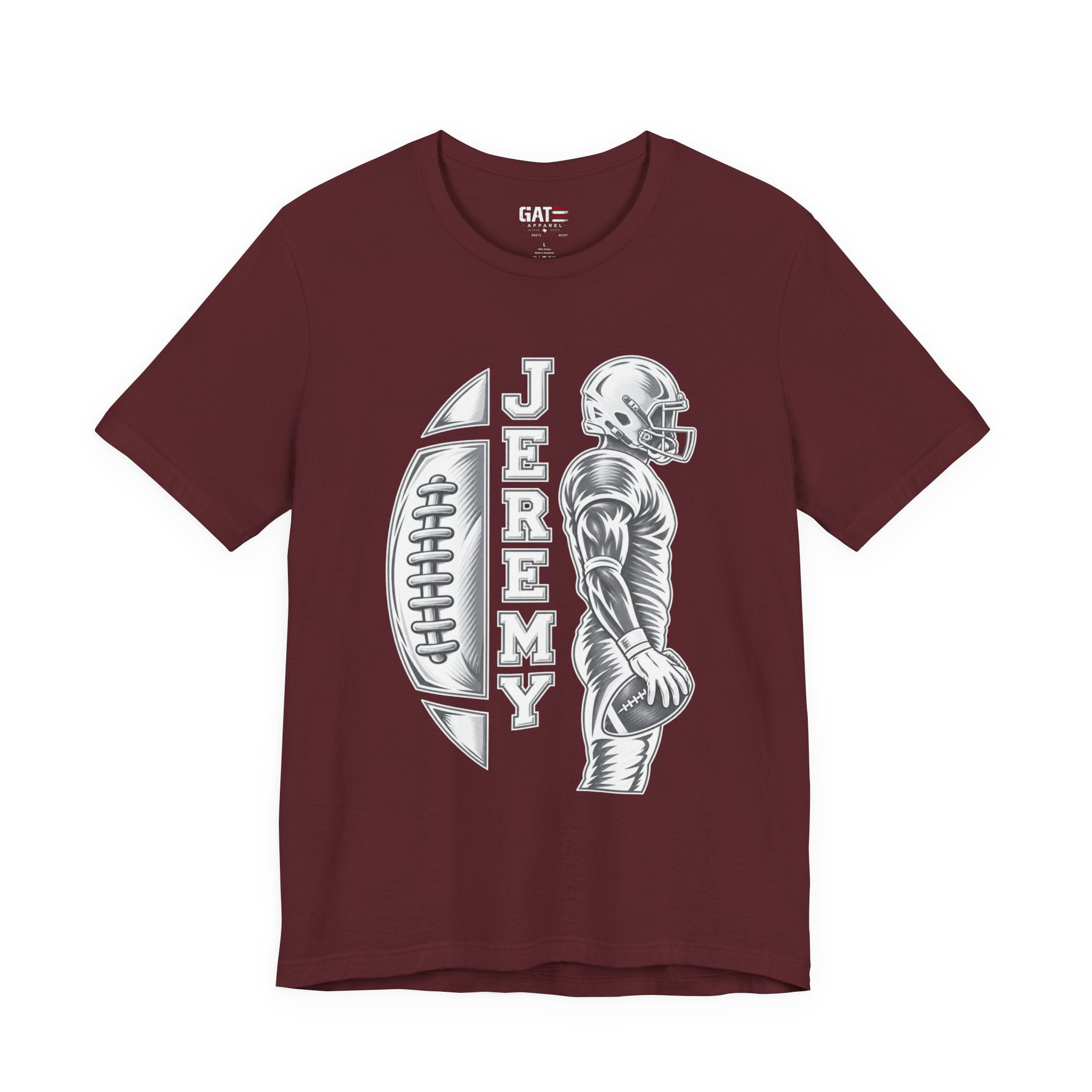 Football Mom Personalized Shirt Custom Player Name Number Game Day Tee
