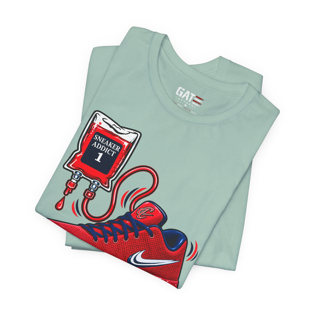 Caitlin Clark Caitlin 1s Addict Red Sneaker Shirt