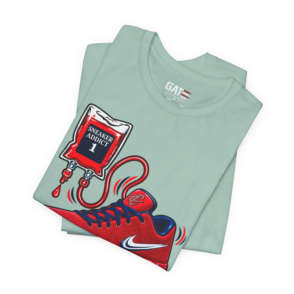 Caitlin Clark Caitlin 1s Addict Red Sneaker Shirt