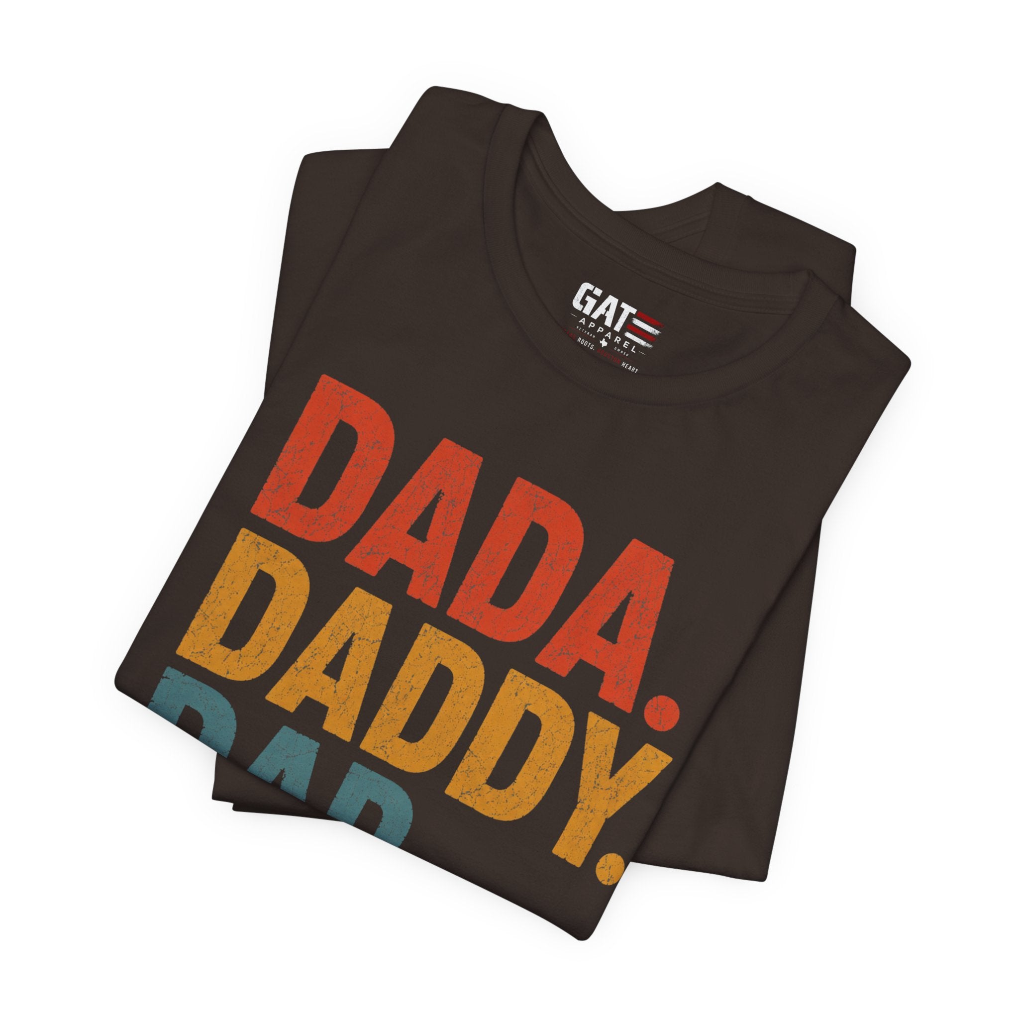 Funny Dad Shirt, Dada Daddy Dad Bro Tee, Fatherhood Humor Shirt, Father's Day Gift for Dad, New Dad Gift Tee, Dad Life
