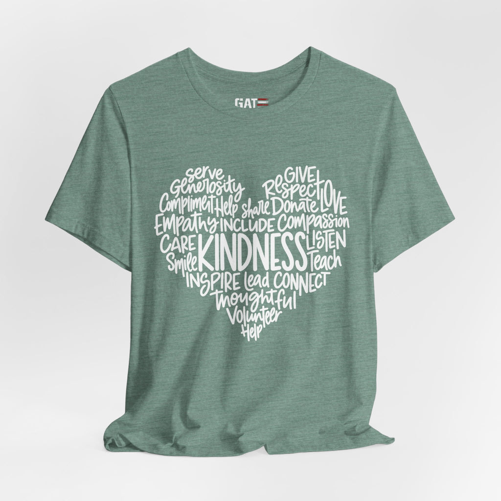 Kindness Teacher Tee — Motivational Words Unisex Jersey Short Sleeve