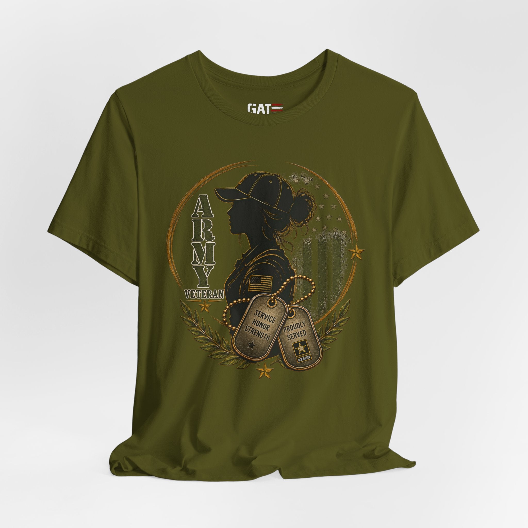 Female Vet Army Veteran Women’s Tee