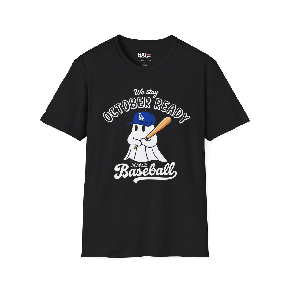 Los Angeles Dodgers October Ready Halloween baseball T-shirt