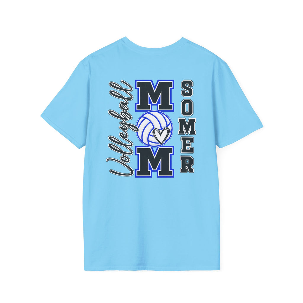 Volleyball Mom T‑Shirt – Custom Name