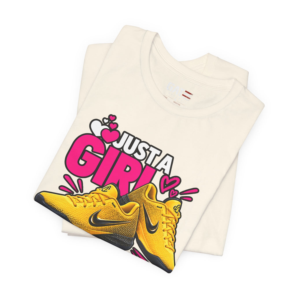 Caitlin Clark Caitlin 1s Just a Girl Sneaker Shirt | Style 3