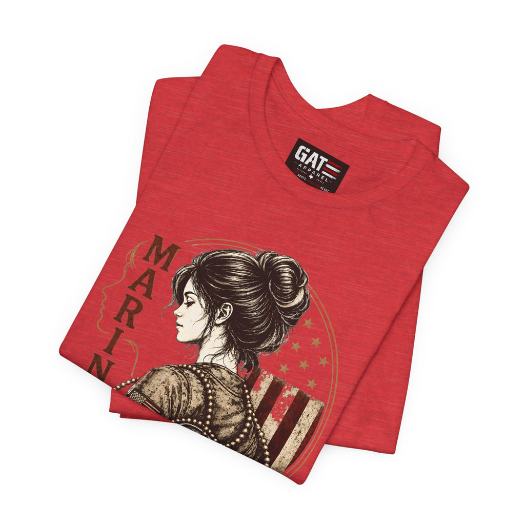 Female Marine Veteran Shirt Women Veteran Tee, Female Veteran Gift, Patriotic Military Shirt Women