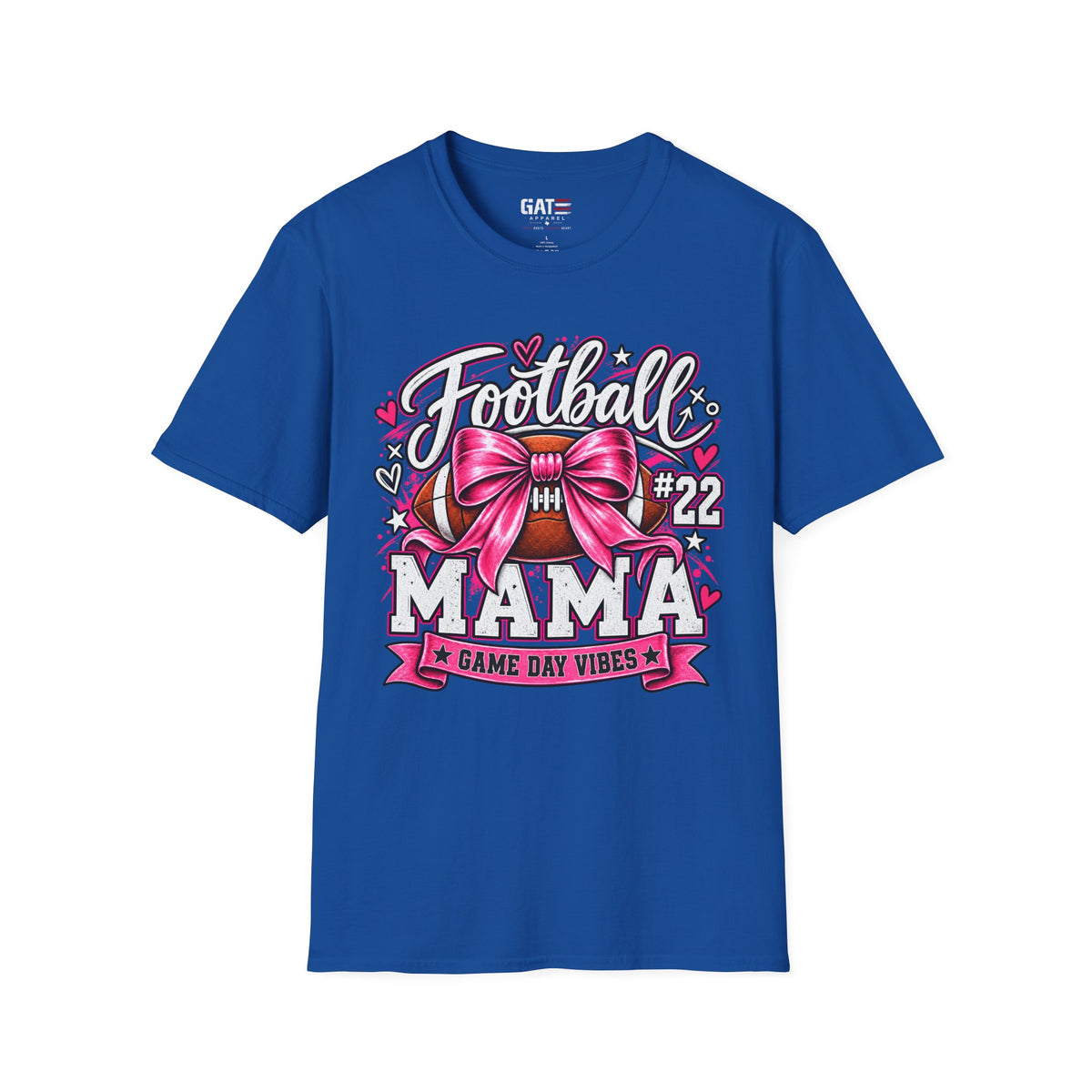 Personalized Football Mom Player Shirt | Custom Name & Number