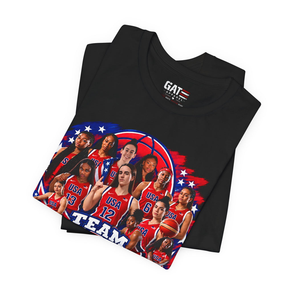 Team USA Women's Basketball Shirt | FIBA Tee 2026 Design 1
