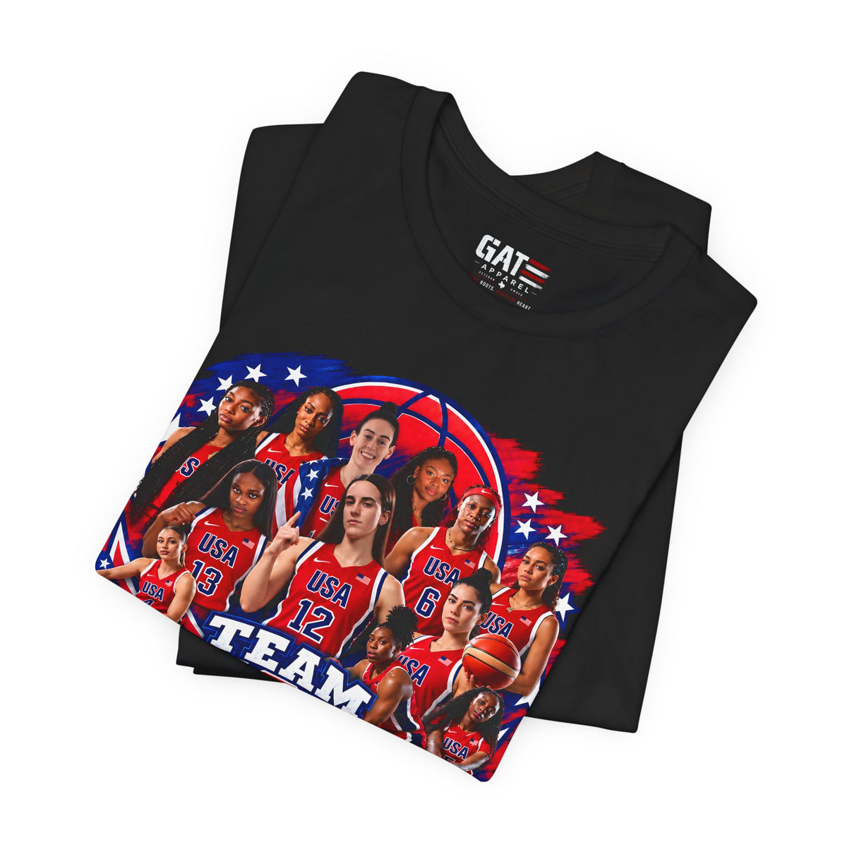 Team USA Women's Basketball Shirt | FIBA Tee 2026 Design 1