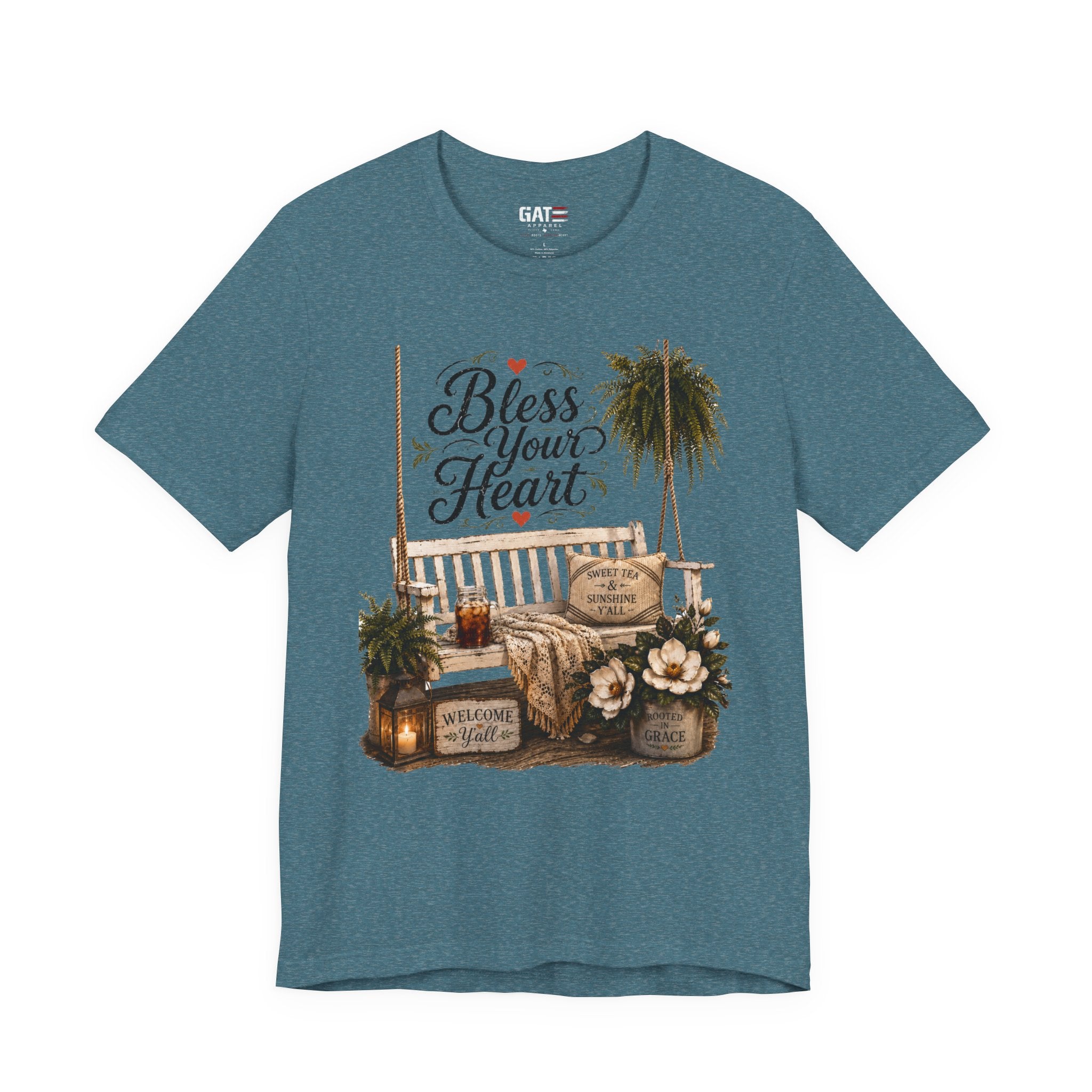 Funny Southern Shirt, Bless Your Heart Tee, Southern Humor Graphic Tee, Magnolia Floral Shirt, Country Girl Gift, Farmhouse Style Tee