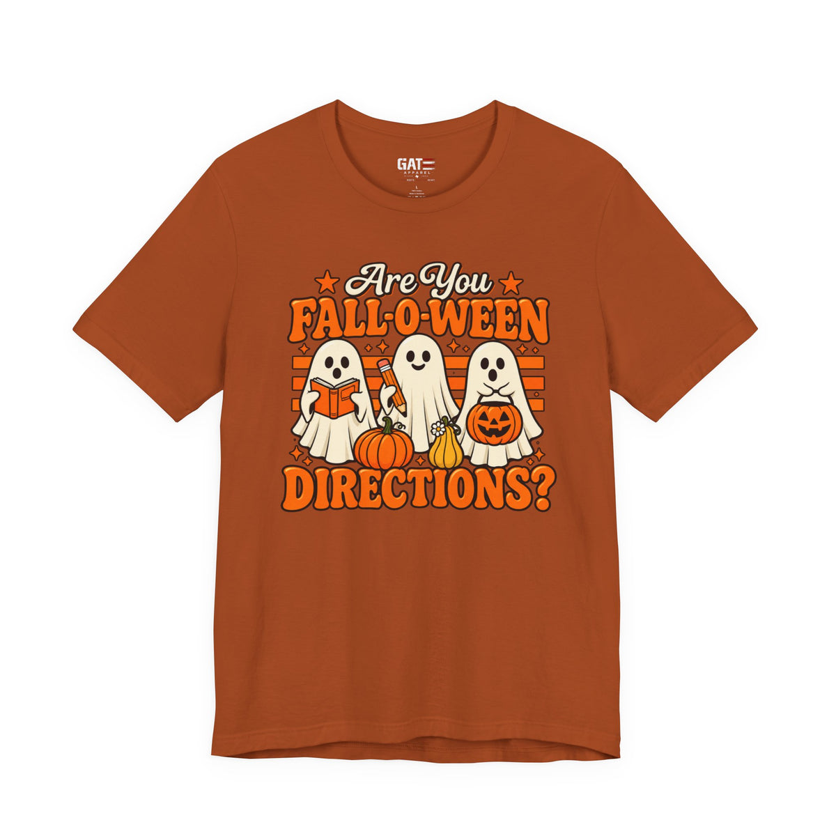 Halloween Teacher Shirt – Are You Falloween Directions? – product photo