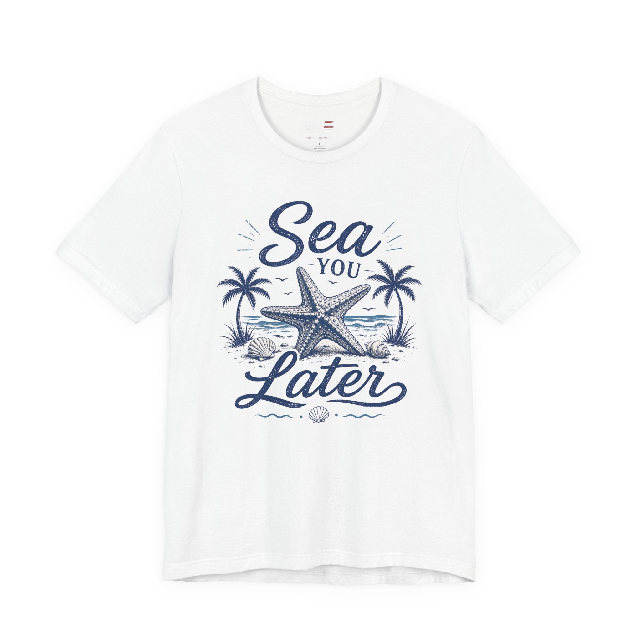 Sea You Later T-Shirt – Nautical Starfish Beach Tee