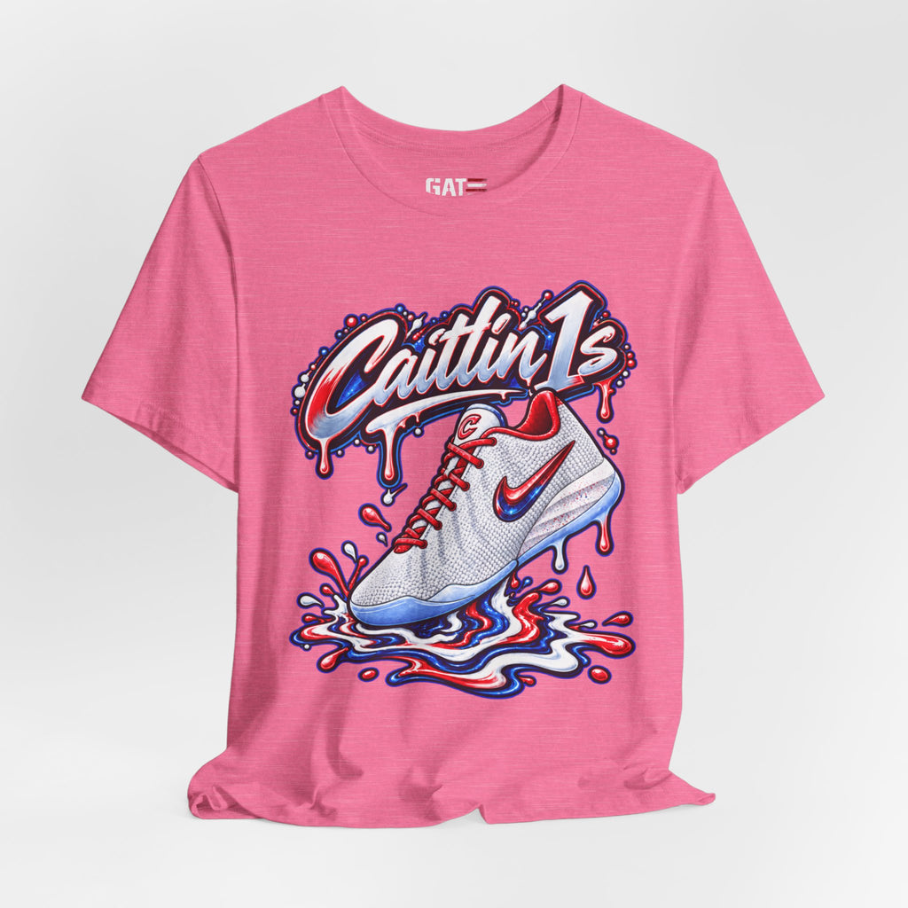 Caitlin Clark Caitlin 1s USA Whites Sneaker Shirt