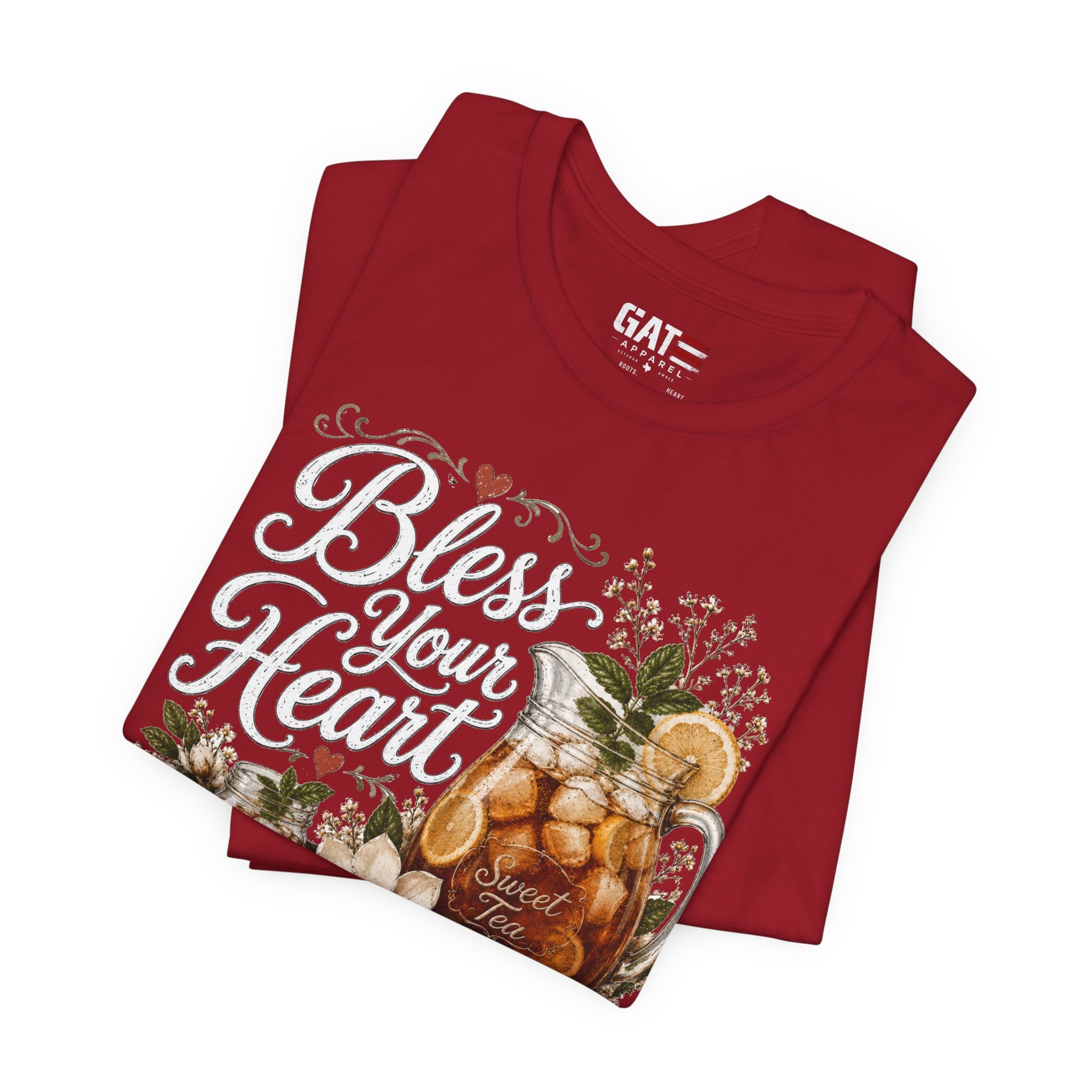 Funny Southern Shirt, Bless Your Heart Tee, Southern Humor Graphic Tee, Magnolia Floral Shirt, Country Girl Gift, Farmhouse Style Tee