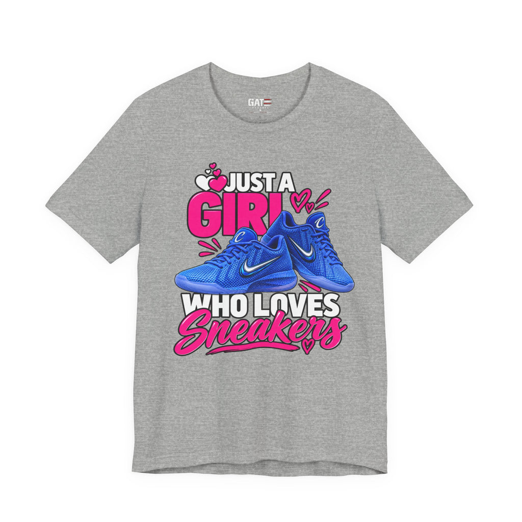 Caitlin Clark Caitlin 1s Just a Girl Sneaker Shirt | Style 1